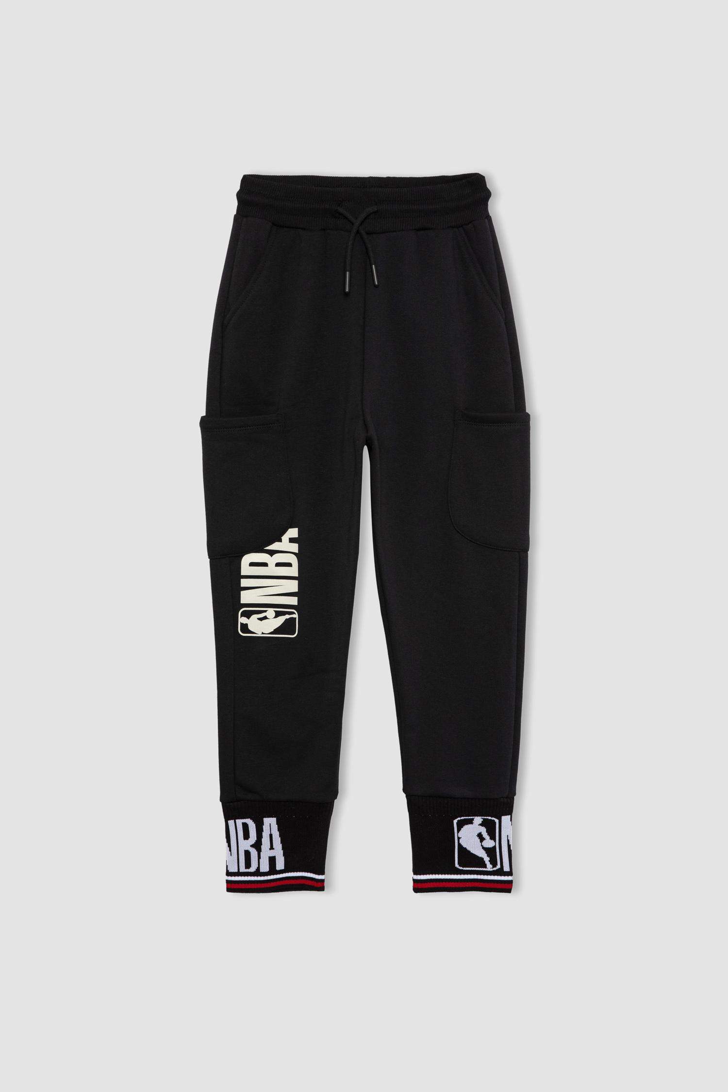 Boy NBA Wordmark Thick Sweatpants