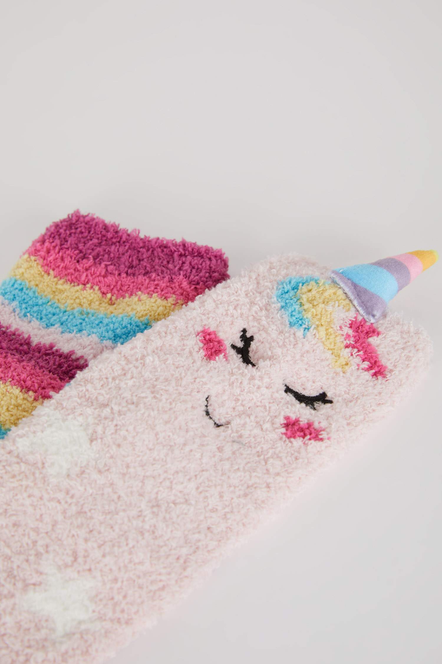 Kız Çocuk 2'li Pamuklu Kışlık Çorap