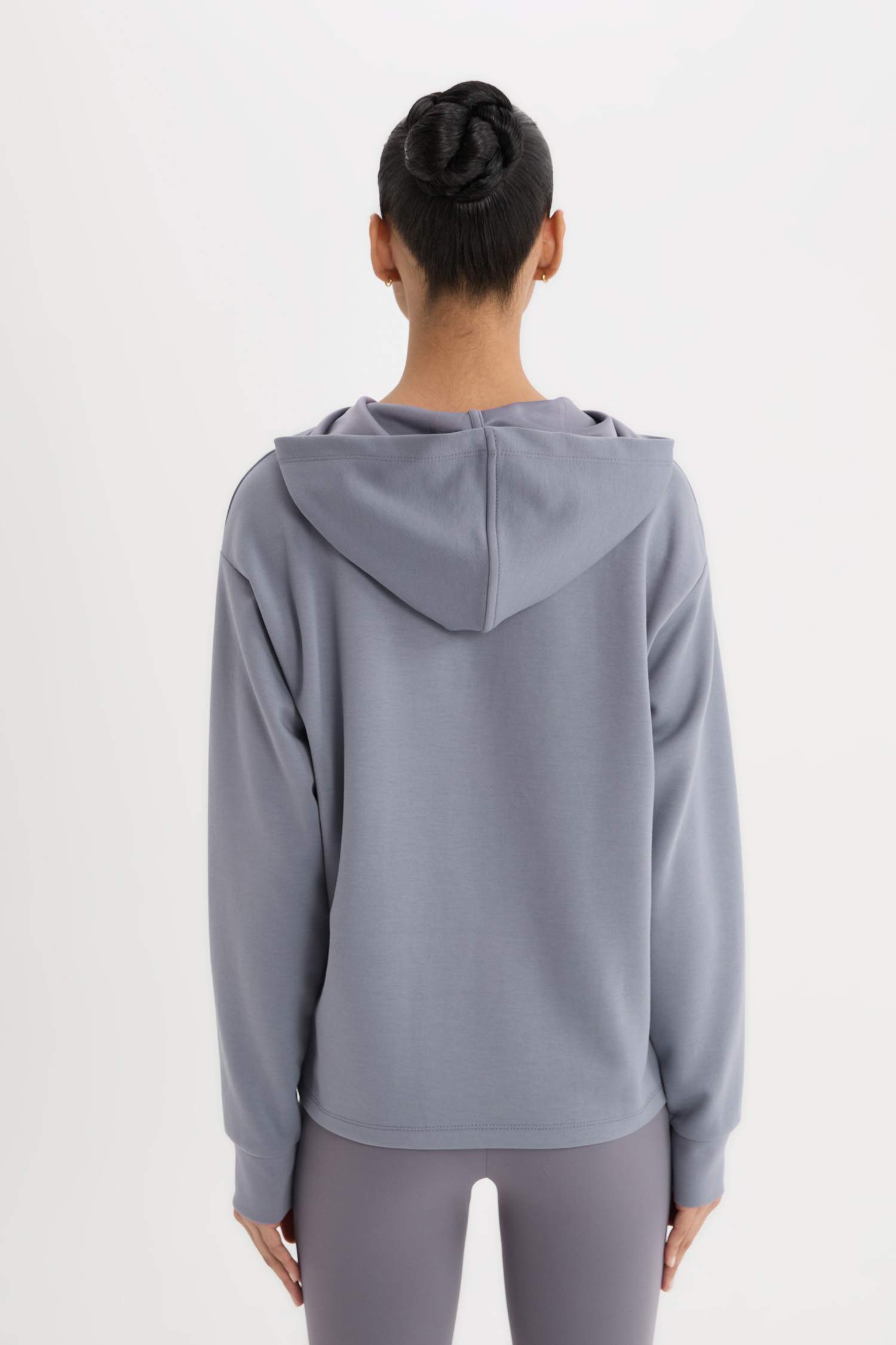 سويت شيرت رياضي قصة عادية قماش سكوبا من DeFactoFit