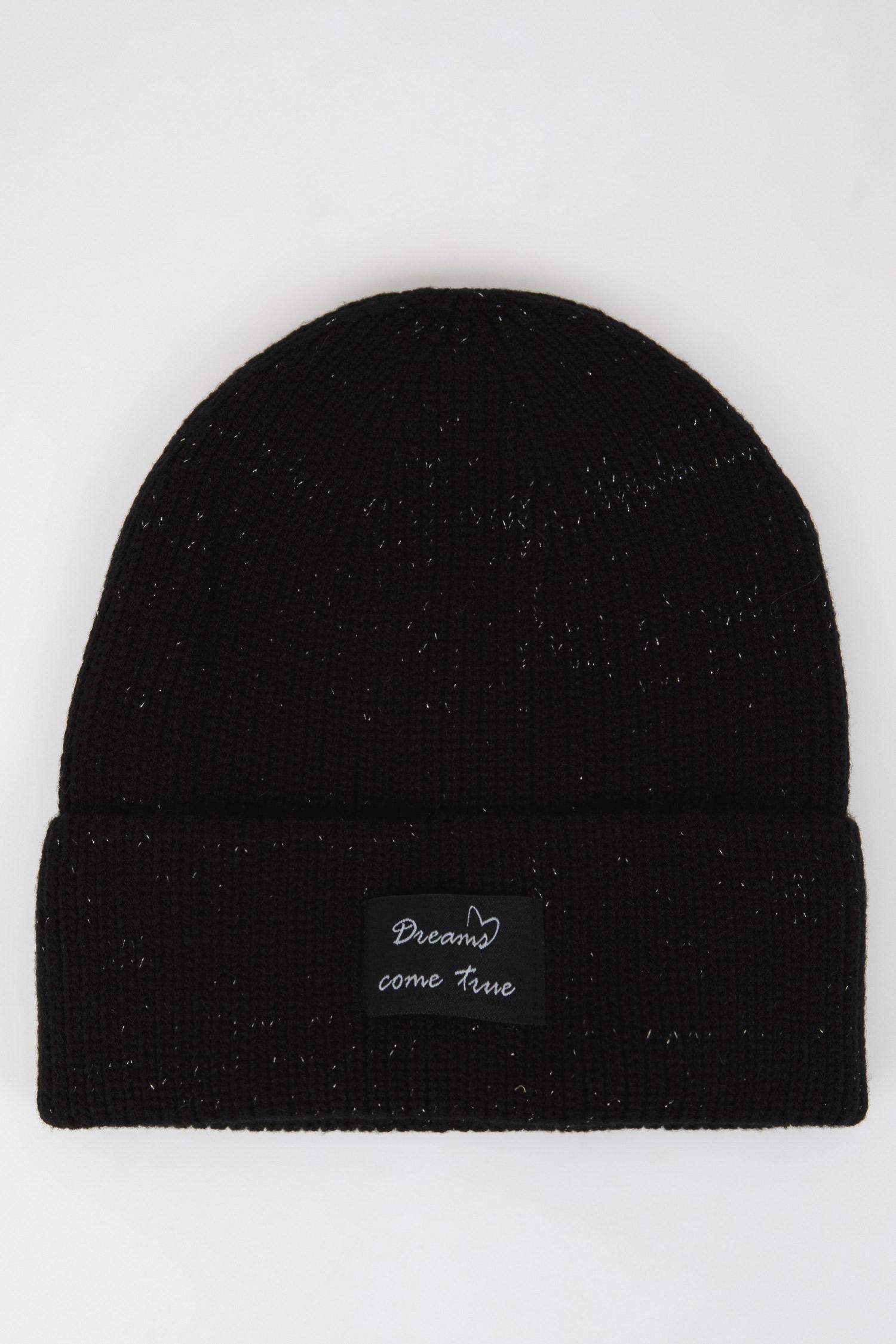 Kadın Dokuma Etiketli Bere