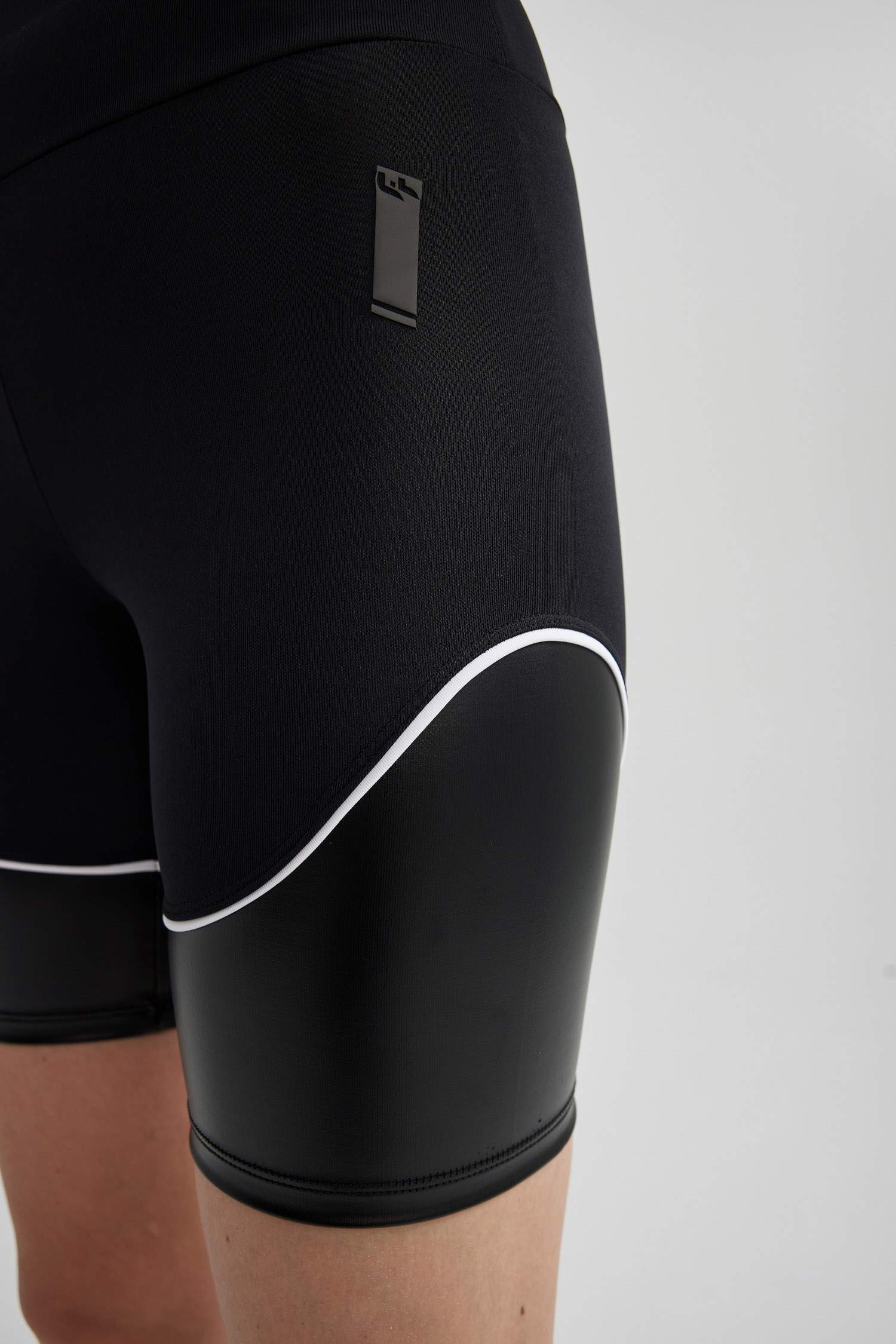 DeFactoFit Black Biker Basic Sports Leggings