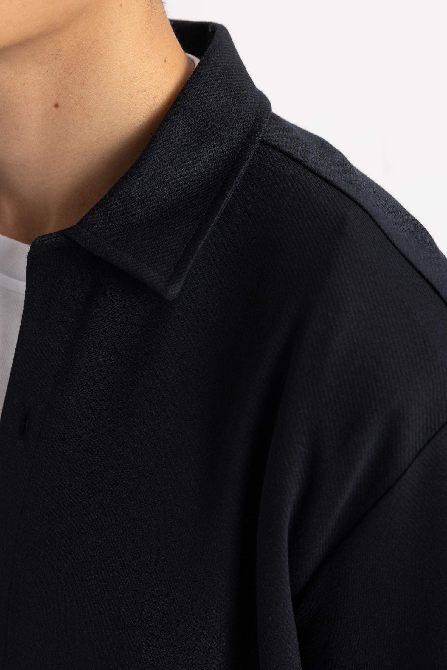 قميص بولو ردن طويل قصة عادية