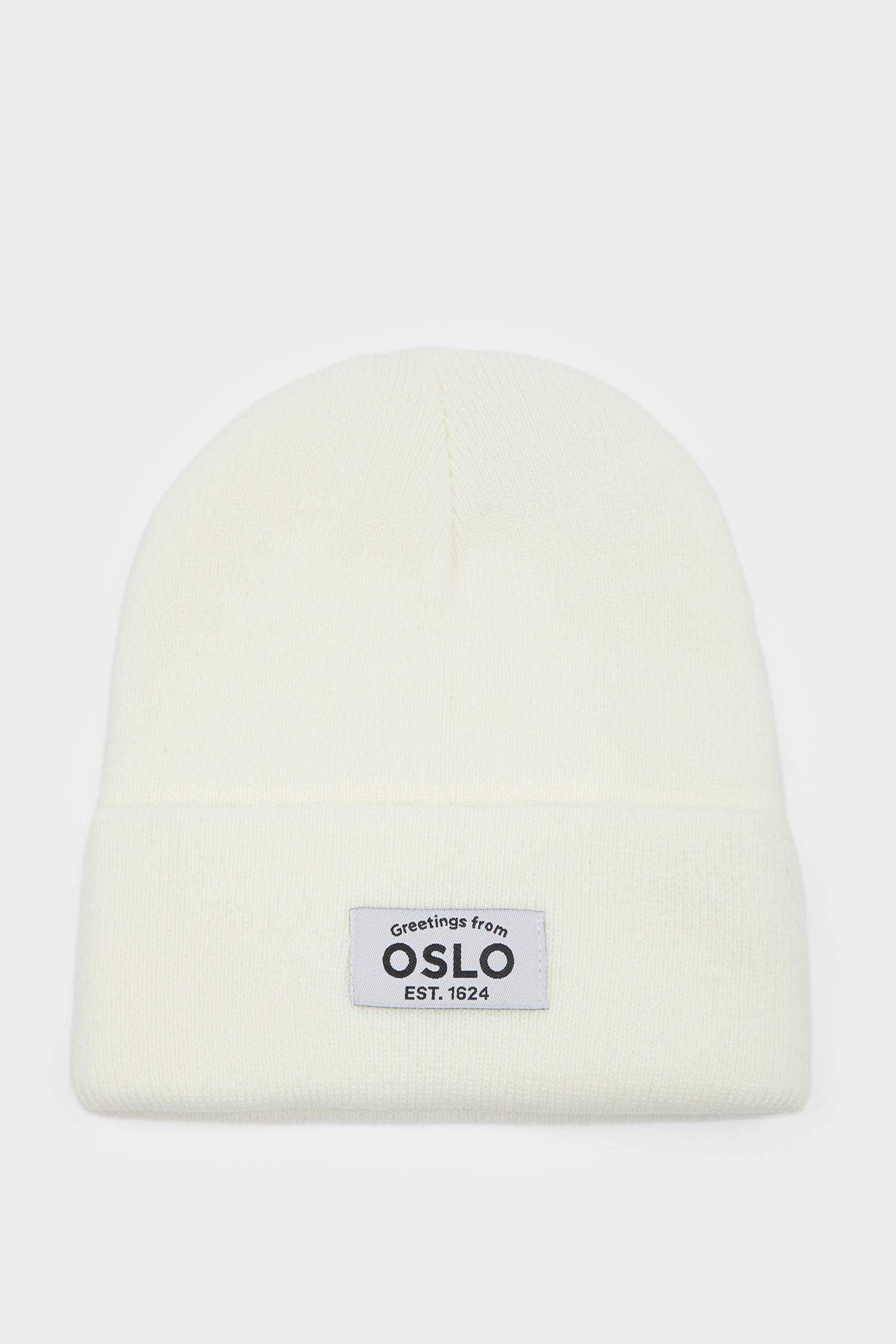 Kadın Dokuma Etiketli Bere