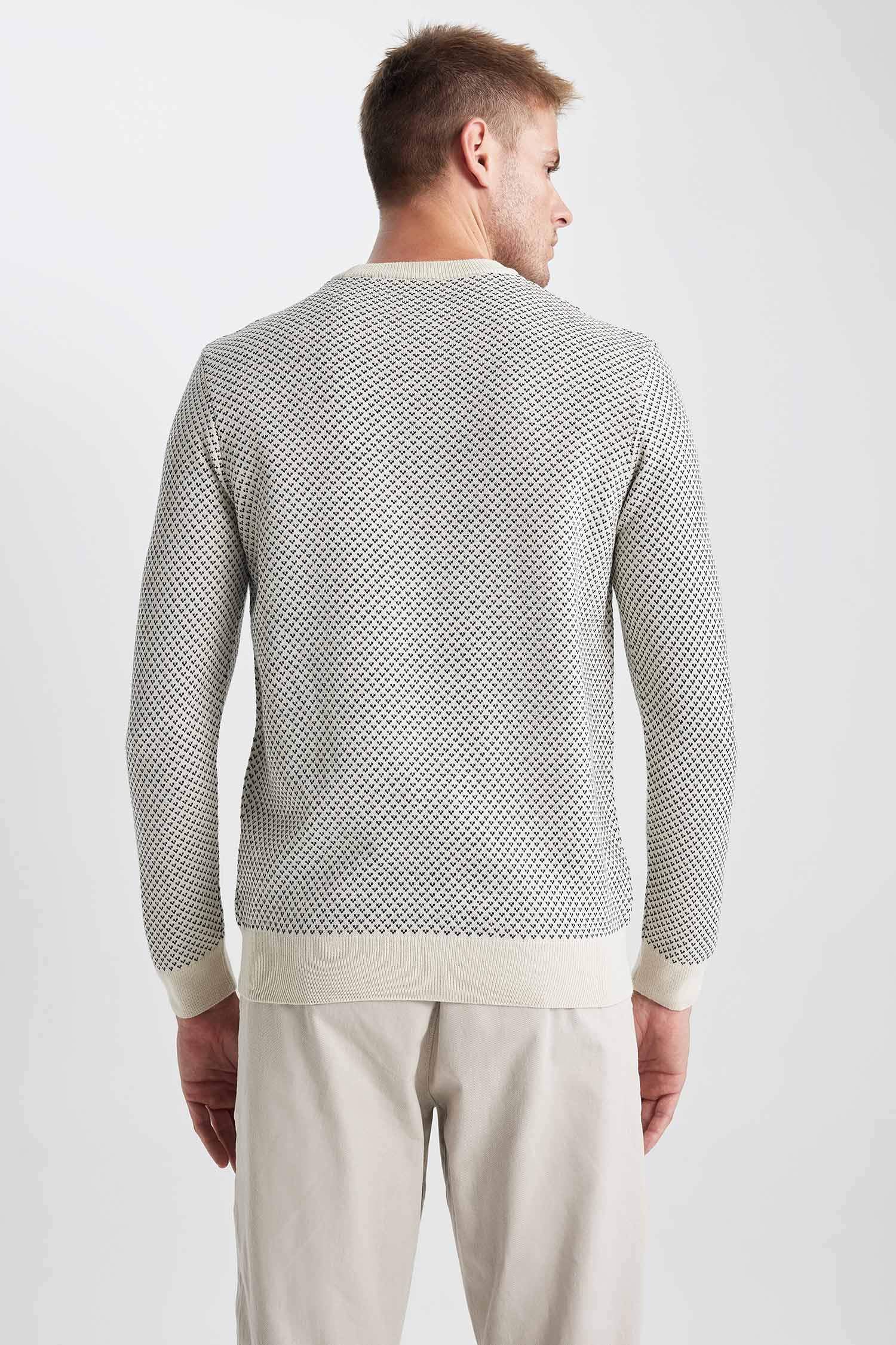 Pull en tricot Coupe Standard Col Rond