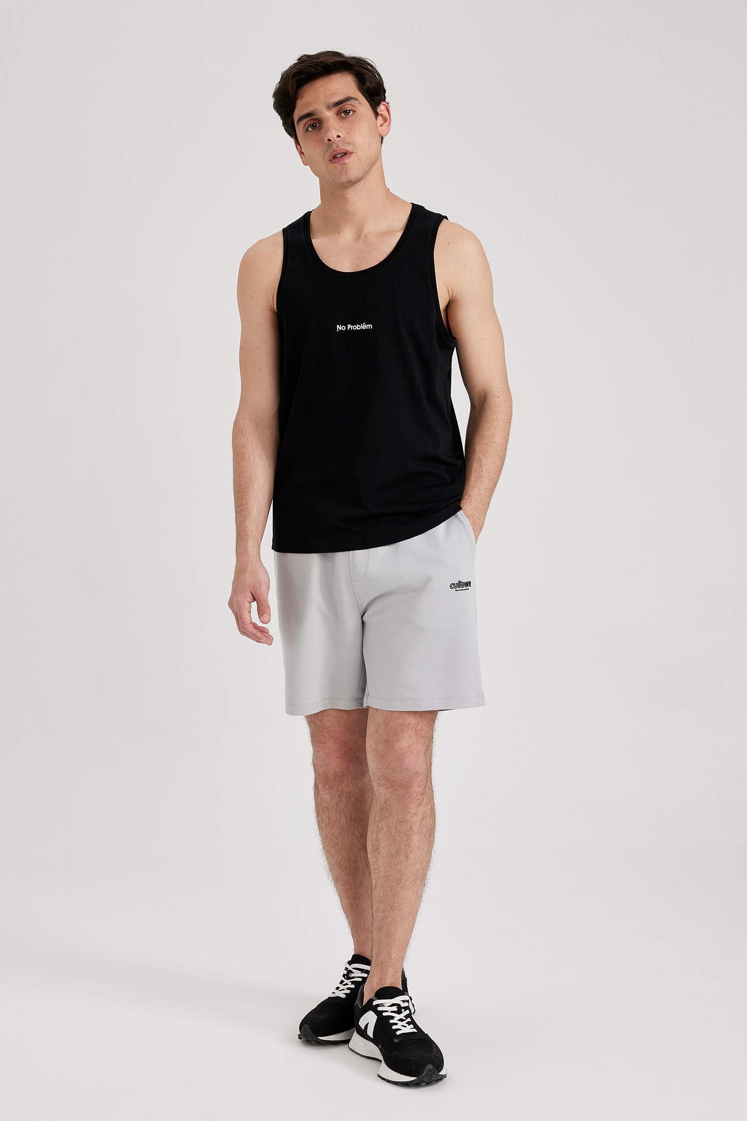Slim Fit Crew Tank main image 1