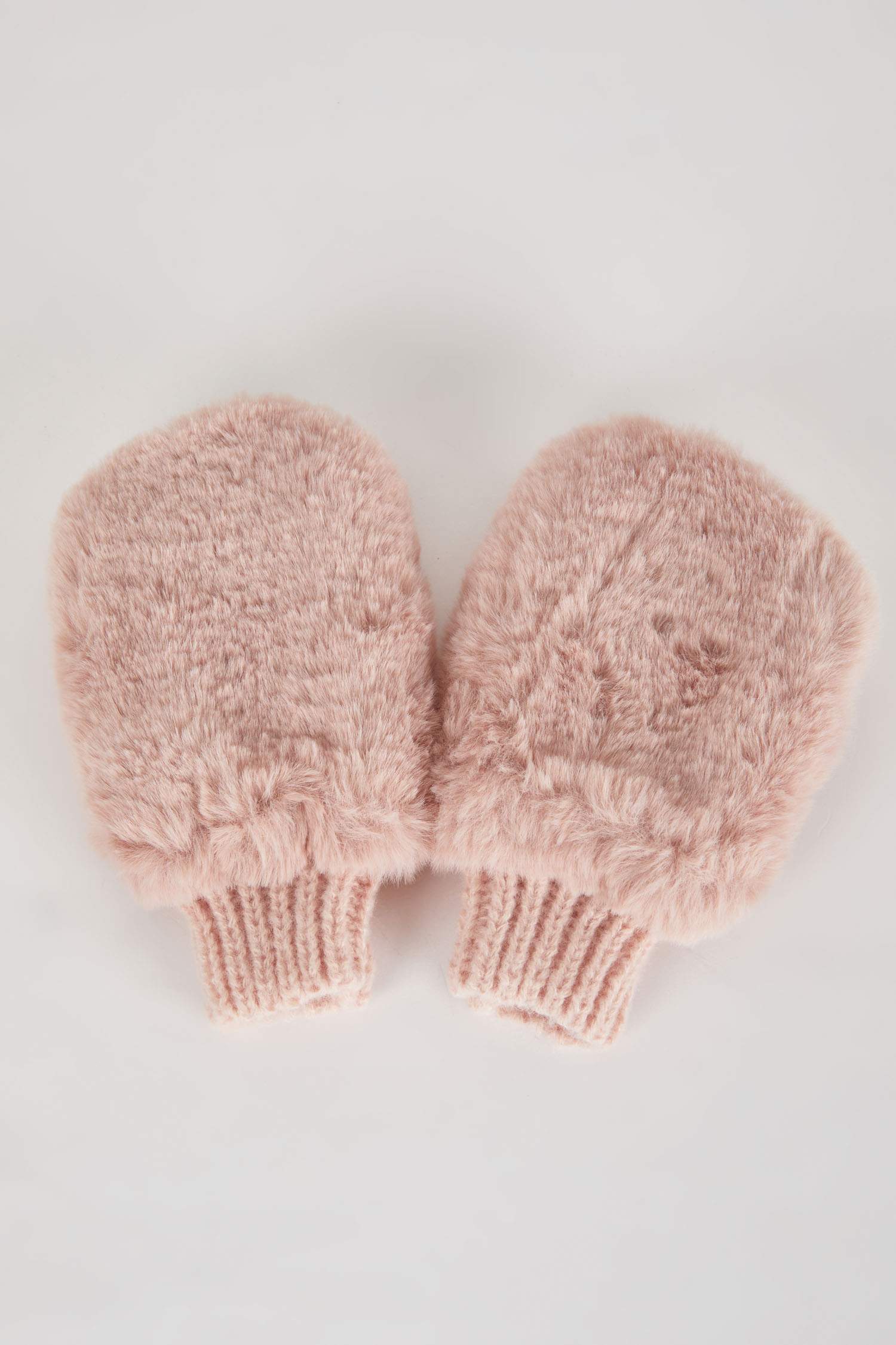 Kız Çocuk Suni Kürk Detaylı Eldiven