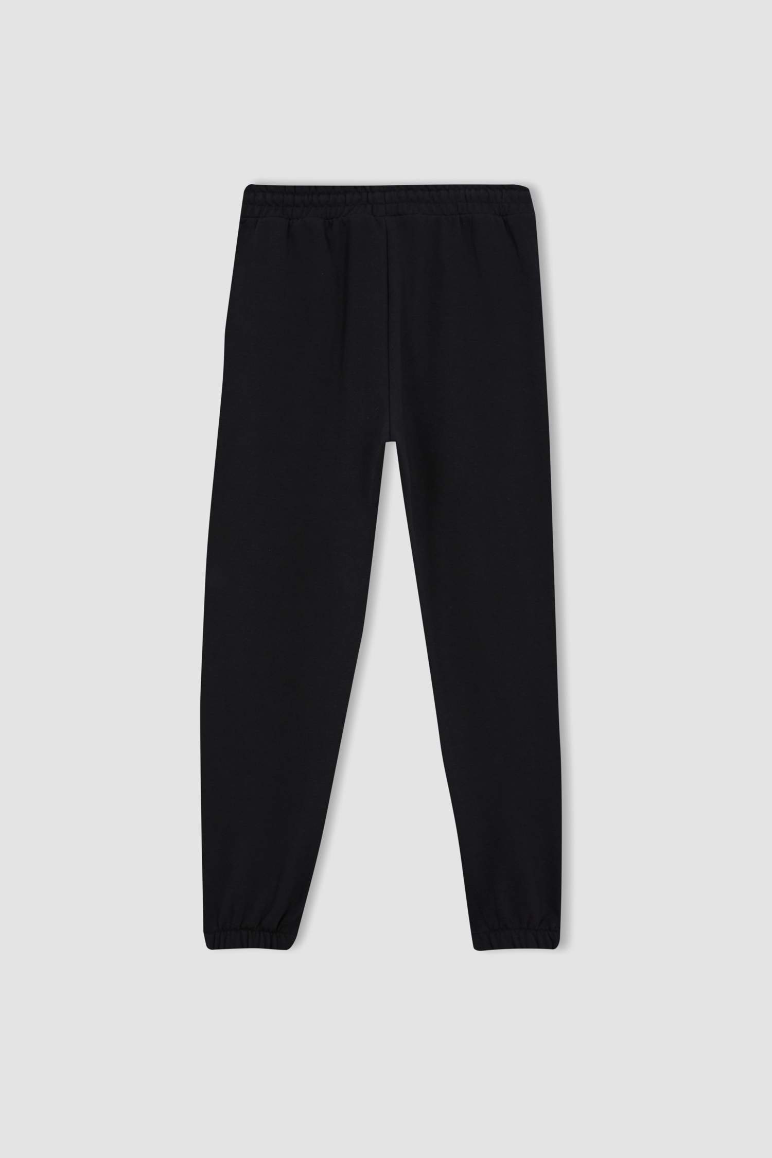 Standard Fit Pocketed Thick Fabric Sweatpants