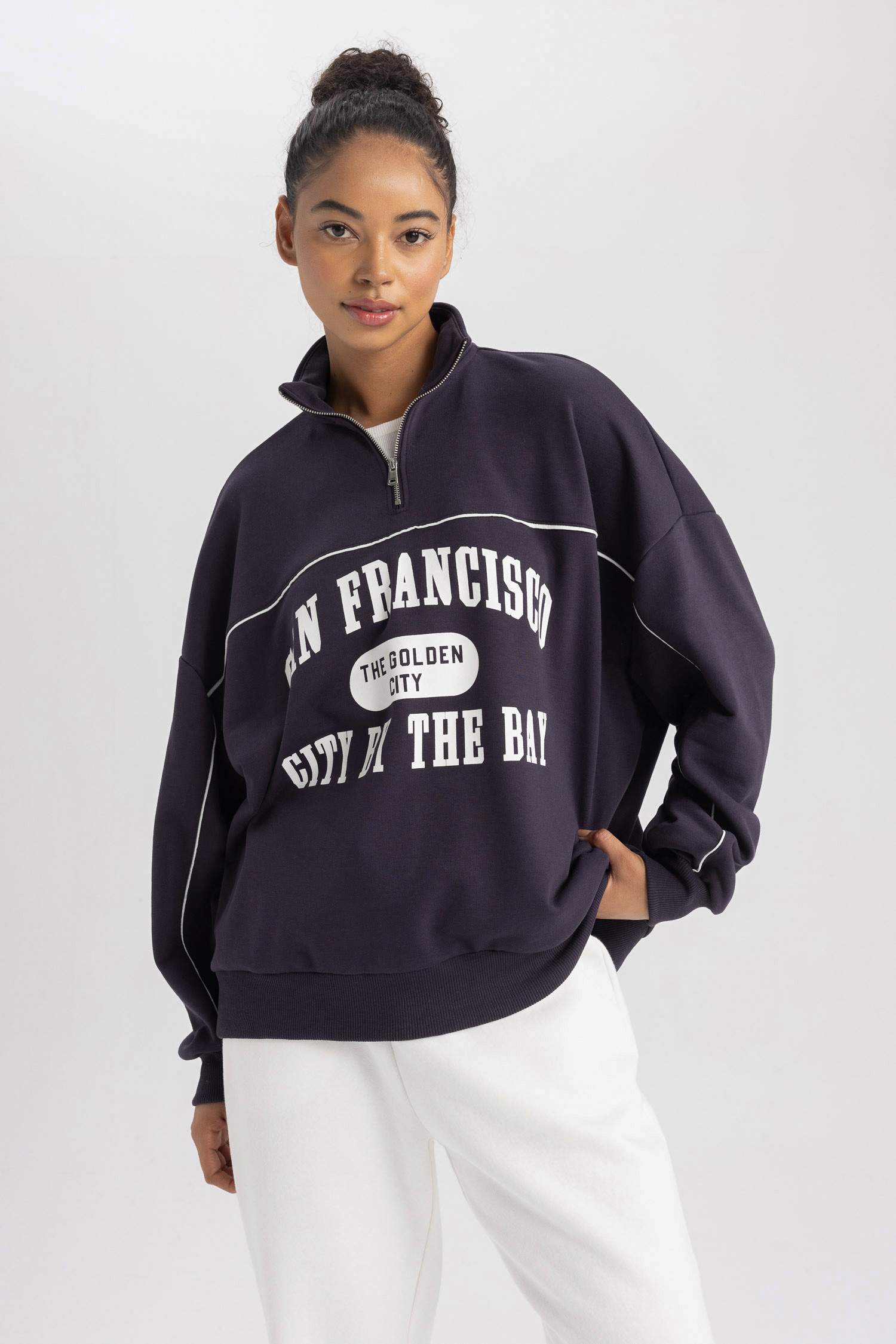 Свитшот оверсайз, DeFactoFit