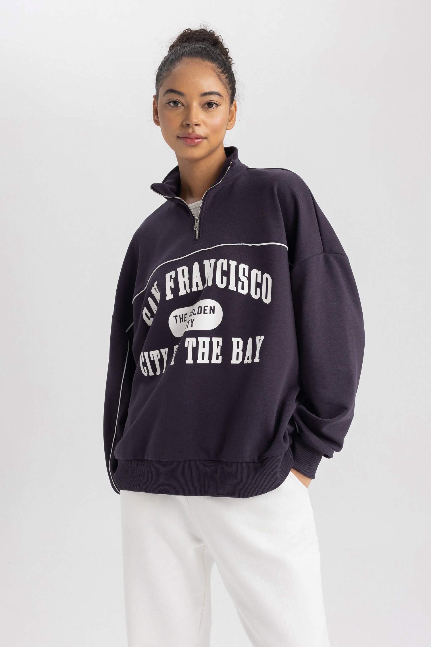 Свитшот оверсайз, DeFactoFit