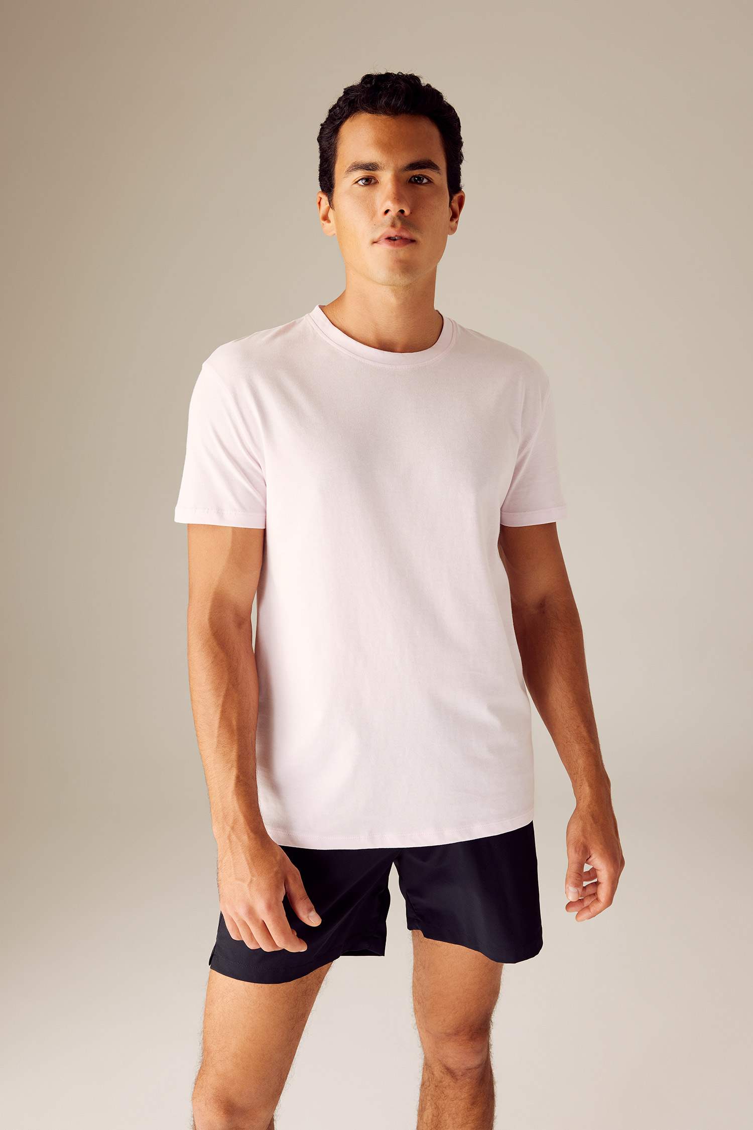 Standard Fit Crew Neck Printed T-Shirt