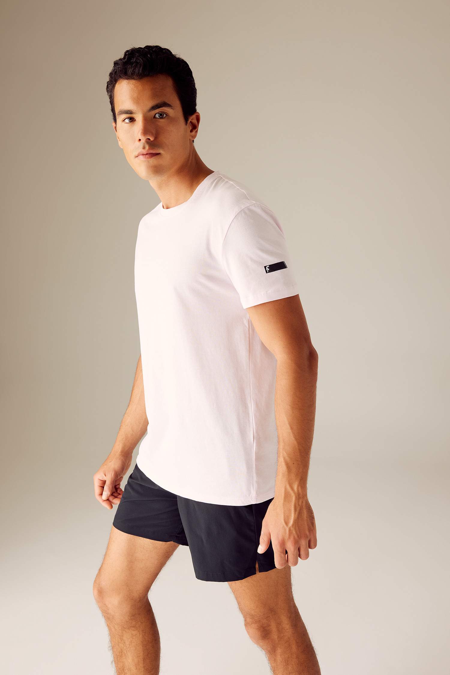 Standard Fit Crew Neck Printed T-Shirt