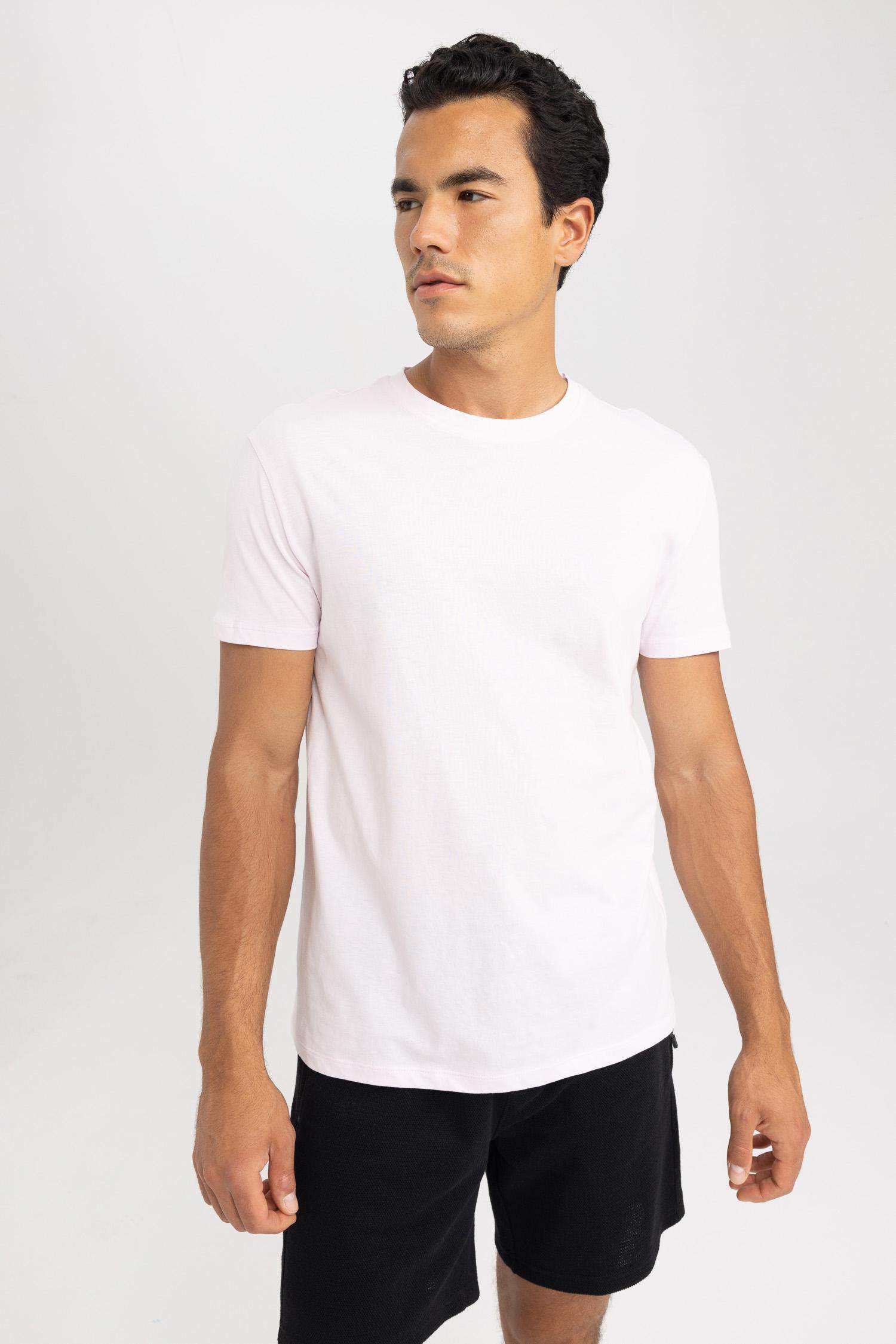 Standard Fit Crew Neck Printed T-Shirt