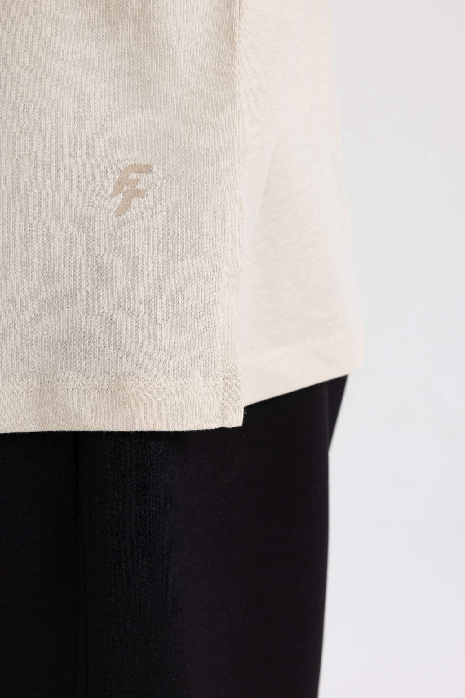 DeFactoFit Standard Fit Crest Printed T-Shirt