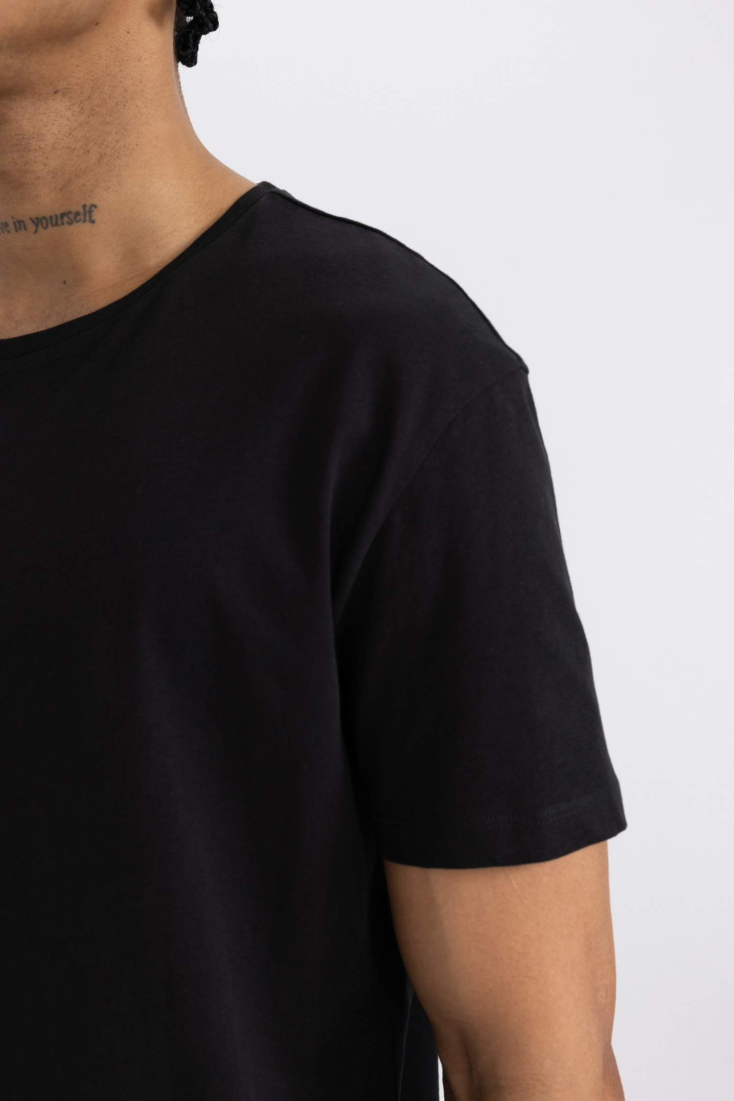 Defacto Fit Standard Fit Crew Neck Printed T-Shirt