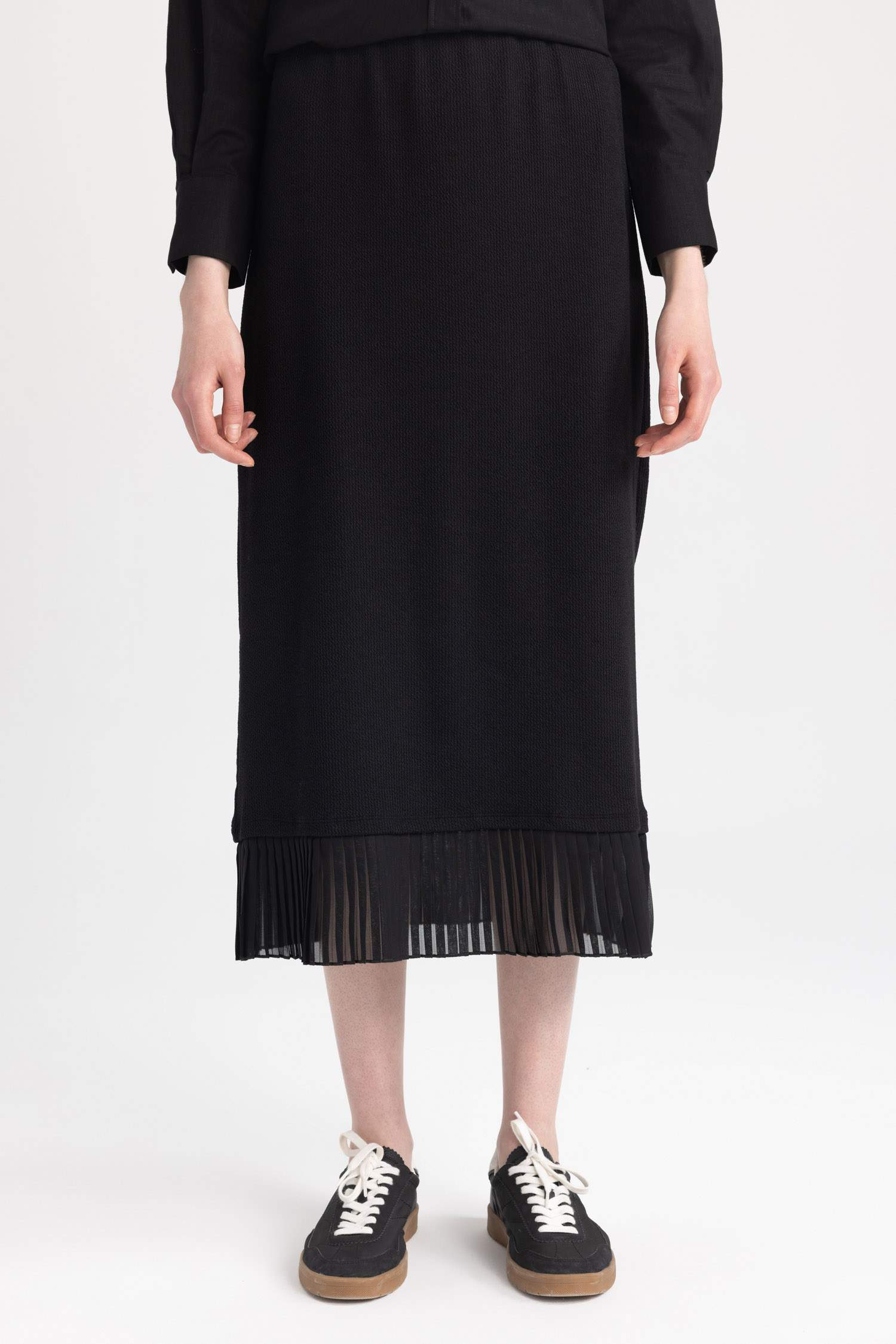 Ribbed Camisole Skirt