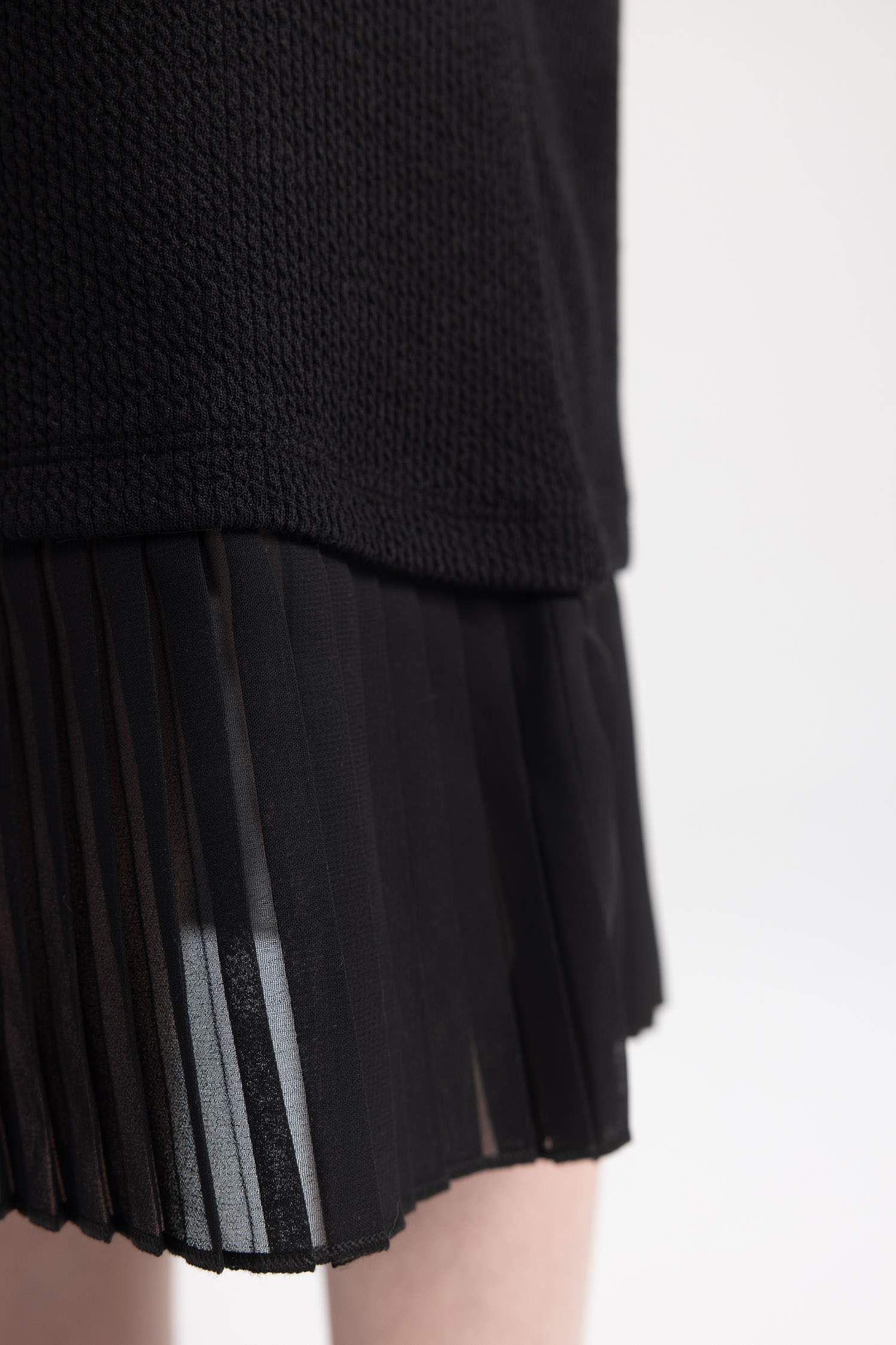 Ribbed Camisole Skirt