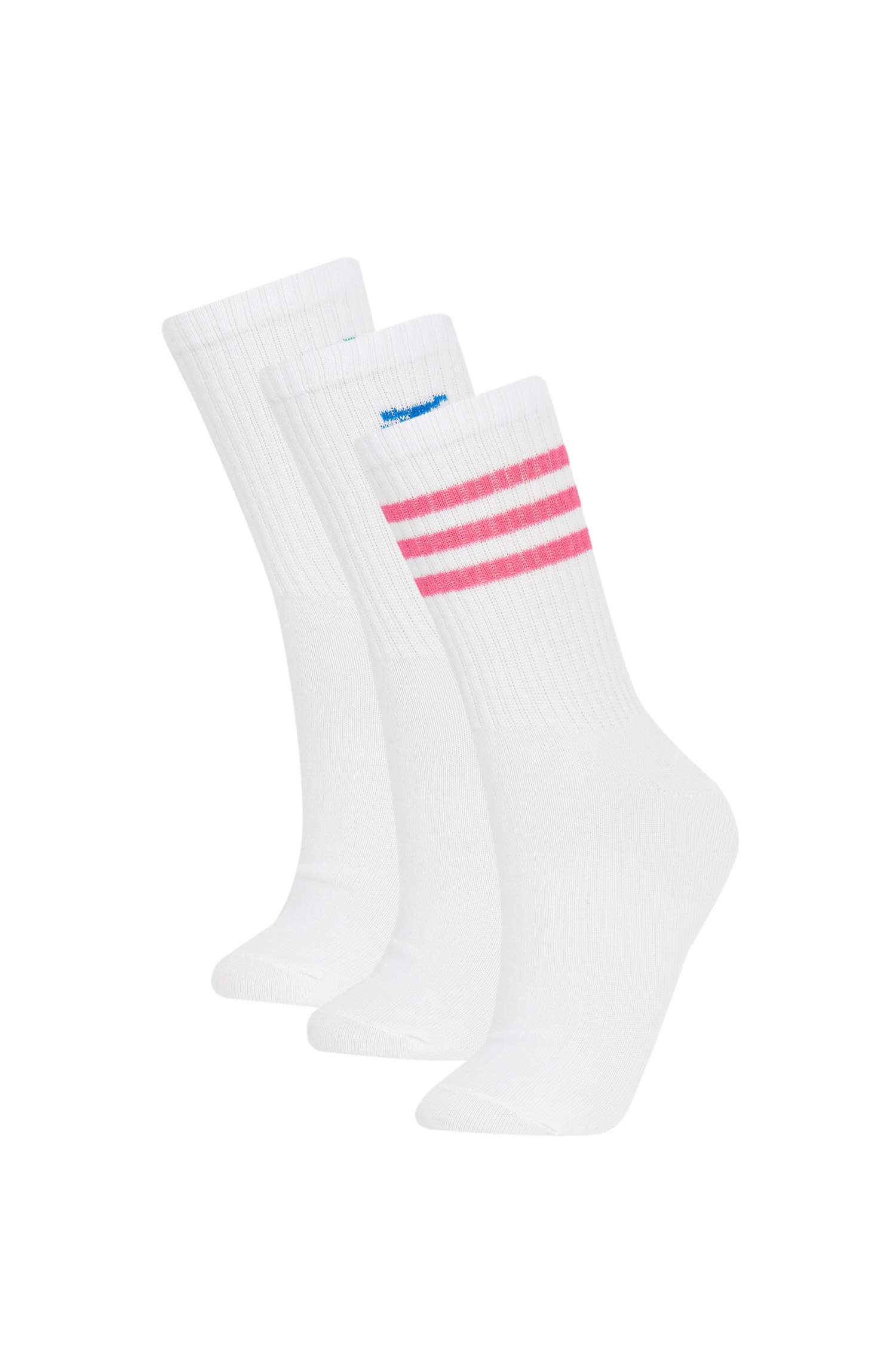 Носки с принтом-слоганом из хлопка для женщин