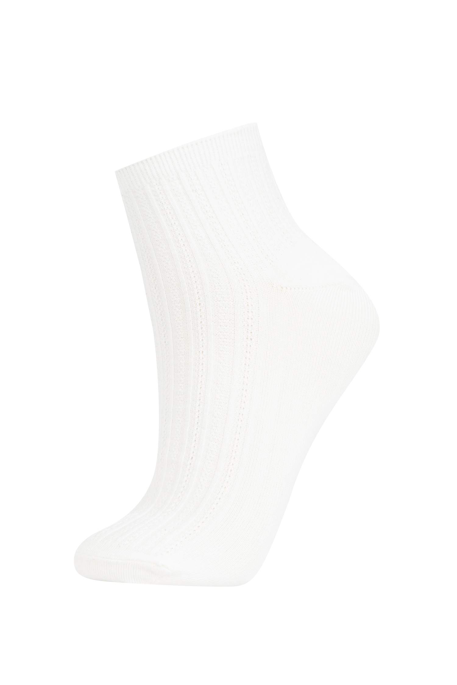 Kadın 3'lü Pamuklu Soket Çorap