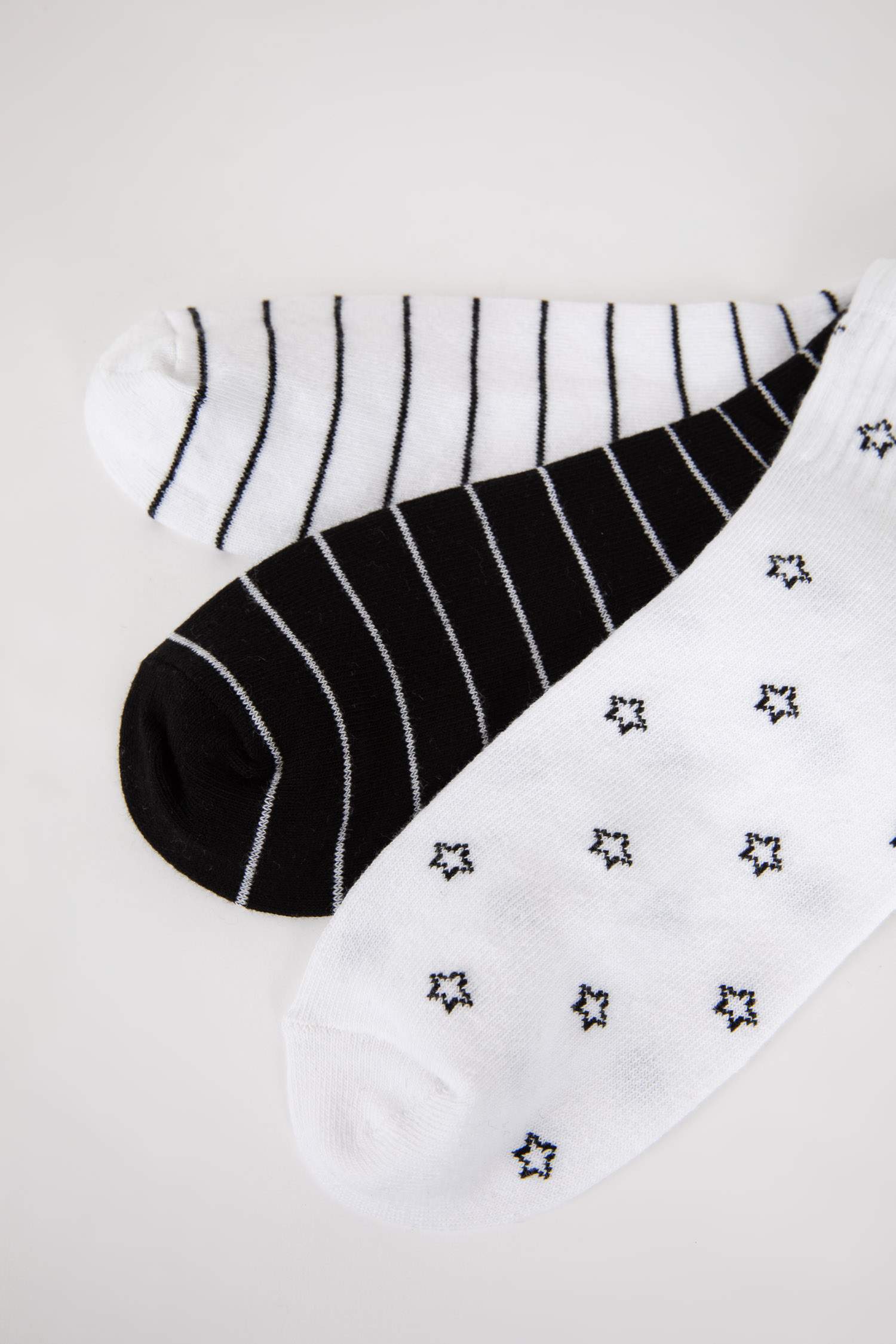 Носки из хлопка для женщин, 3 пары