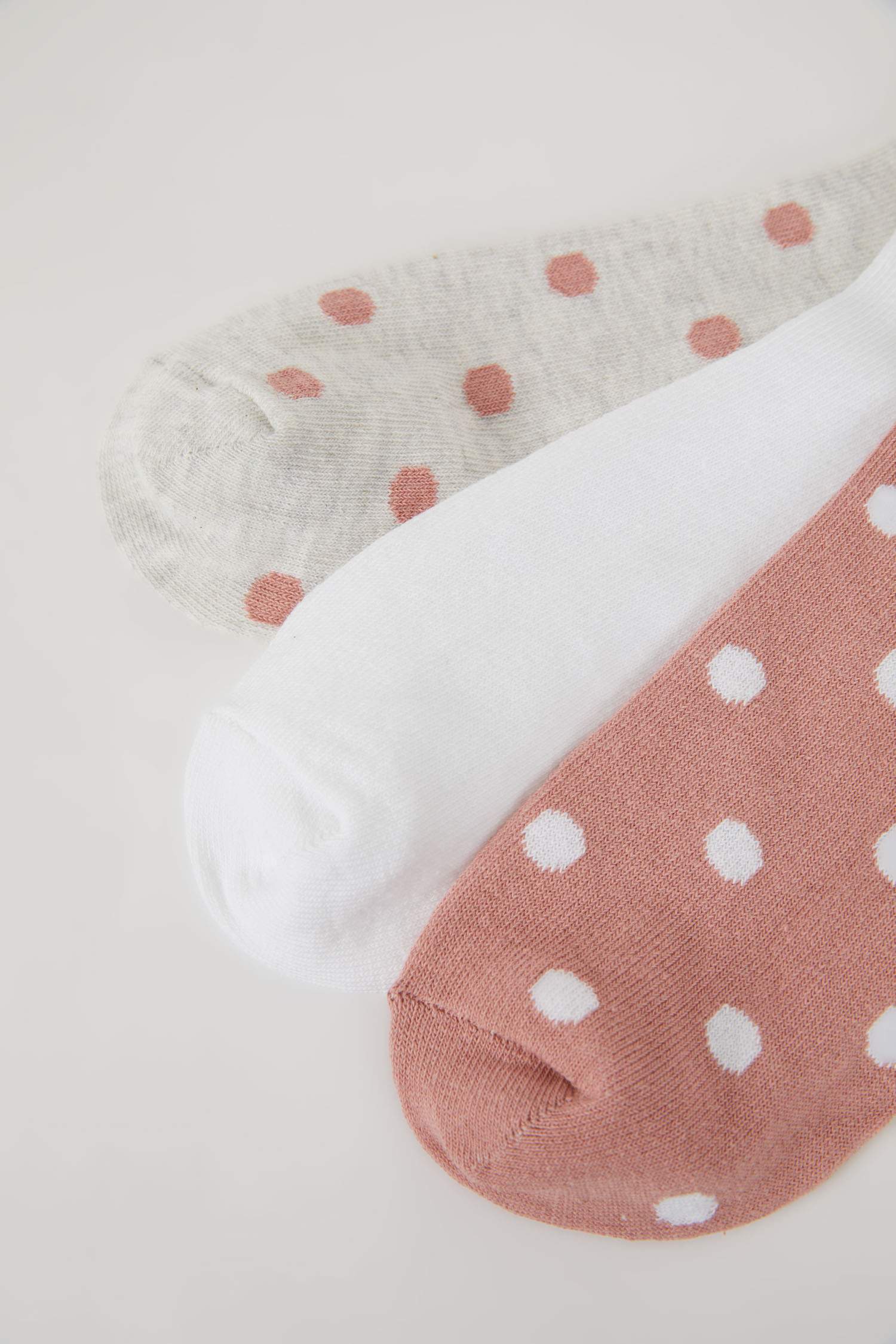 Chaussettes Coton pour Femme - 3 Paires