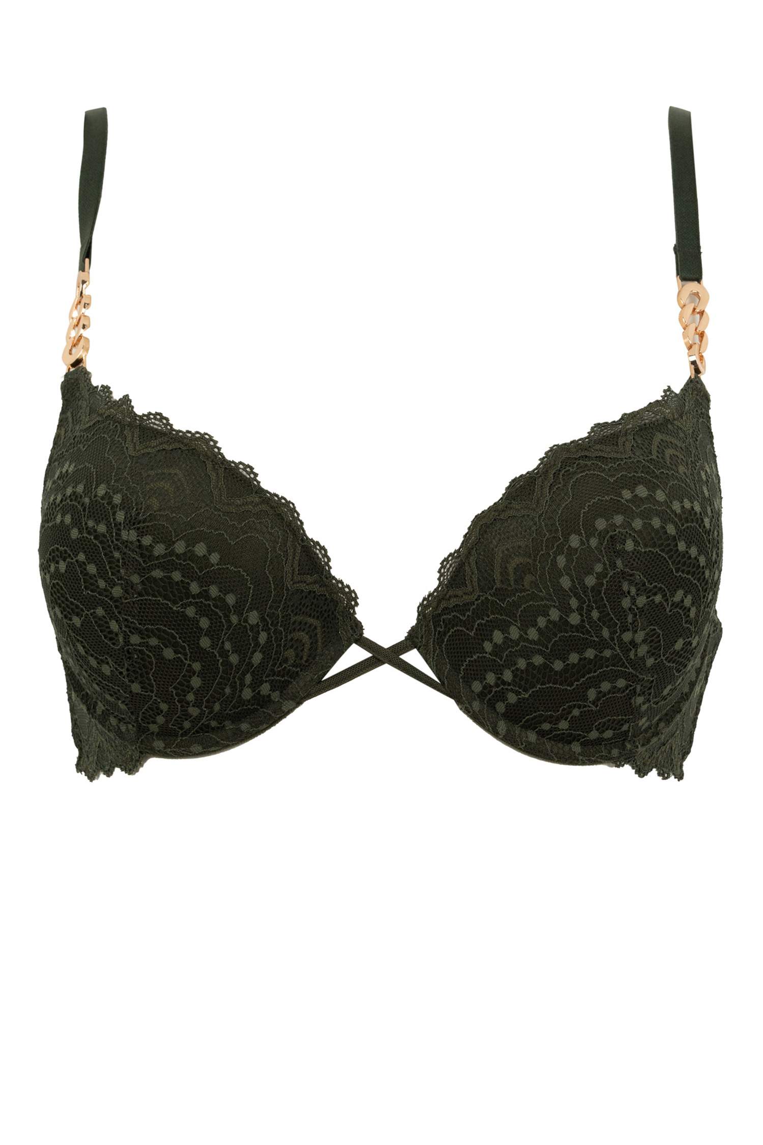Бюстгальтер с пуш-апом кружевной, Fall in Love