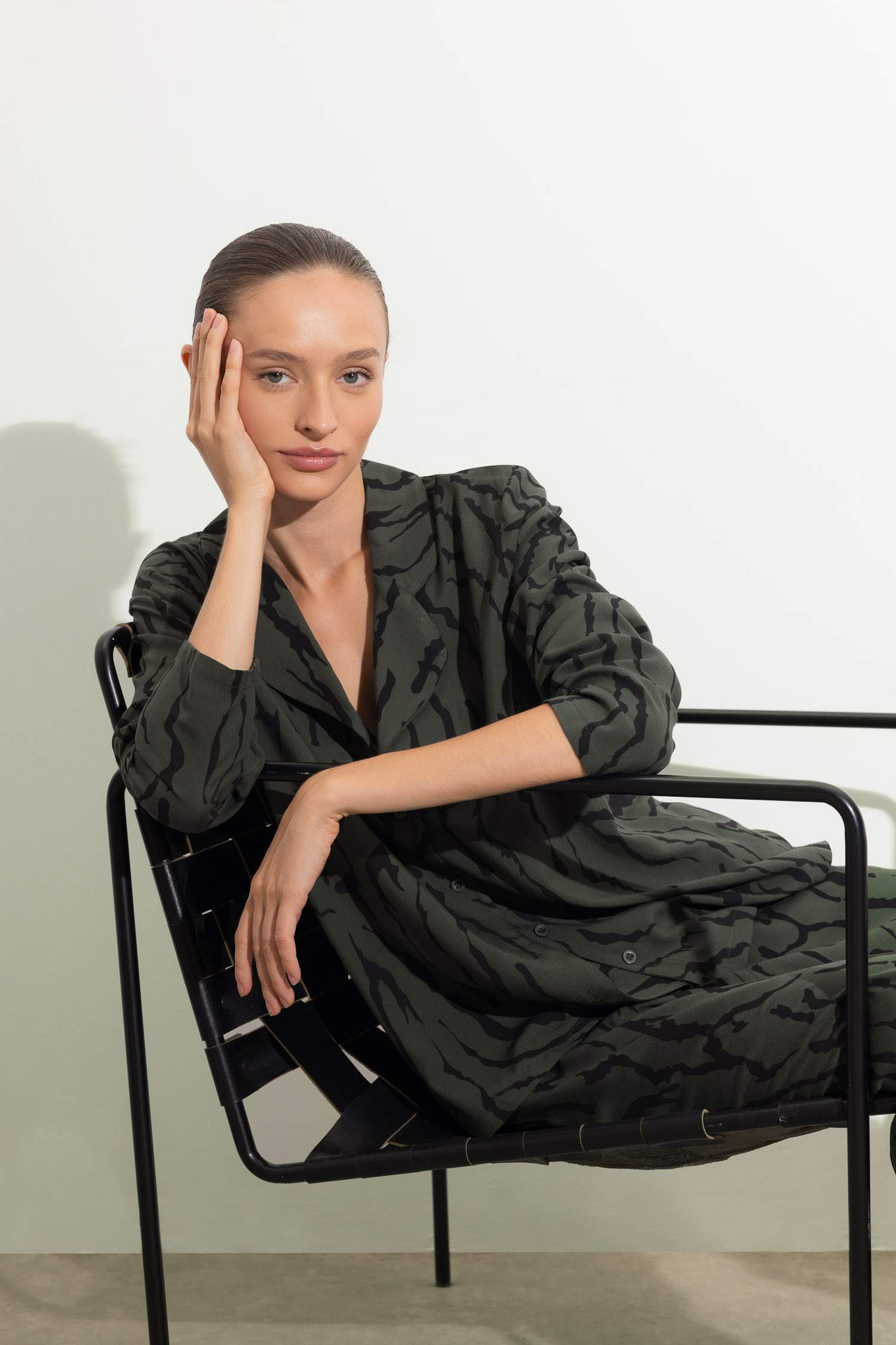 Regular Fit Long Sleeve Woven Tops