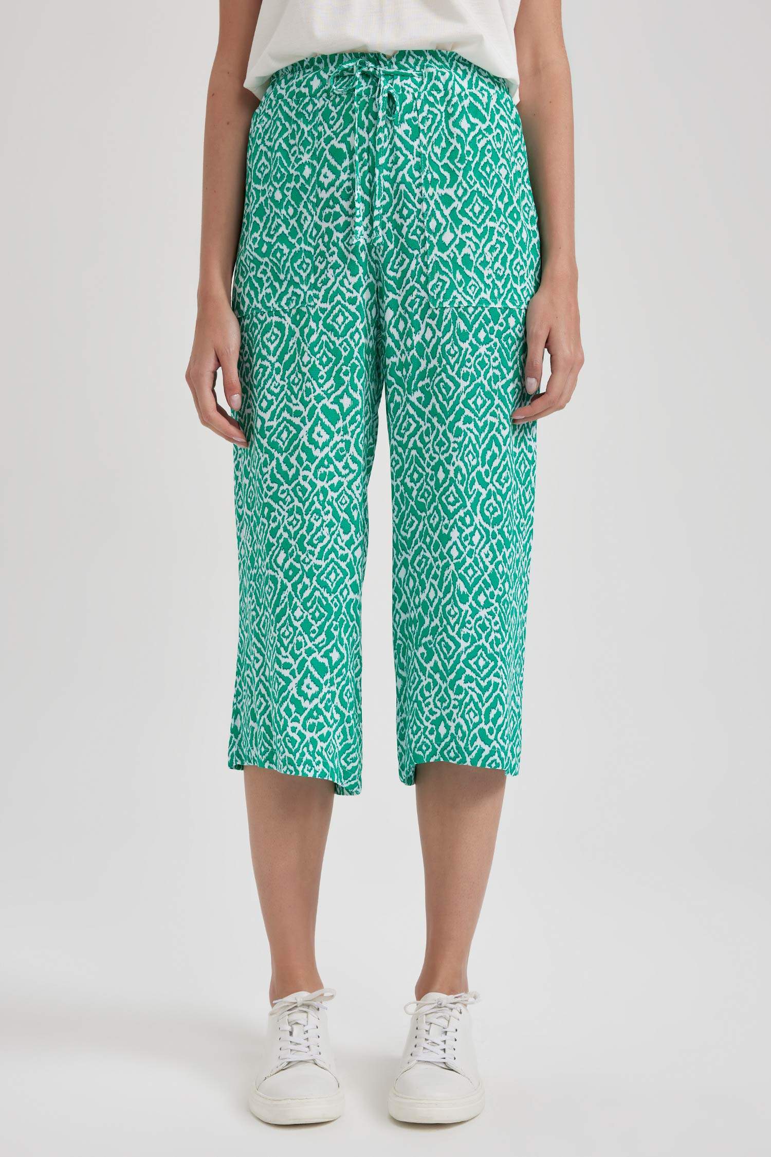 Capri Wide Leg Viscose Capri