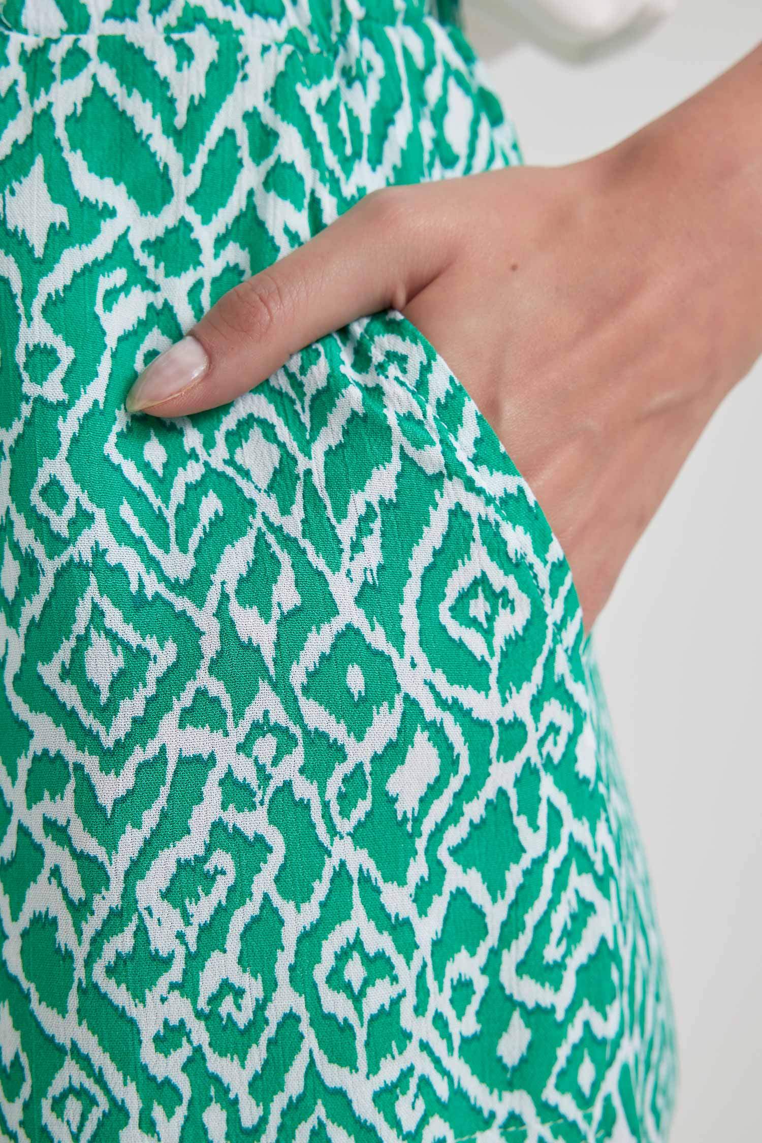 Capri Wide Leg Viscose Capri