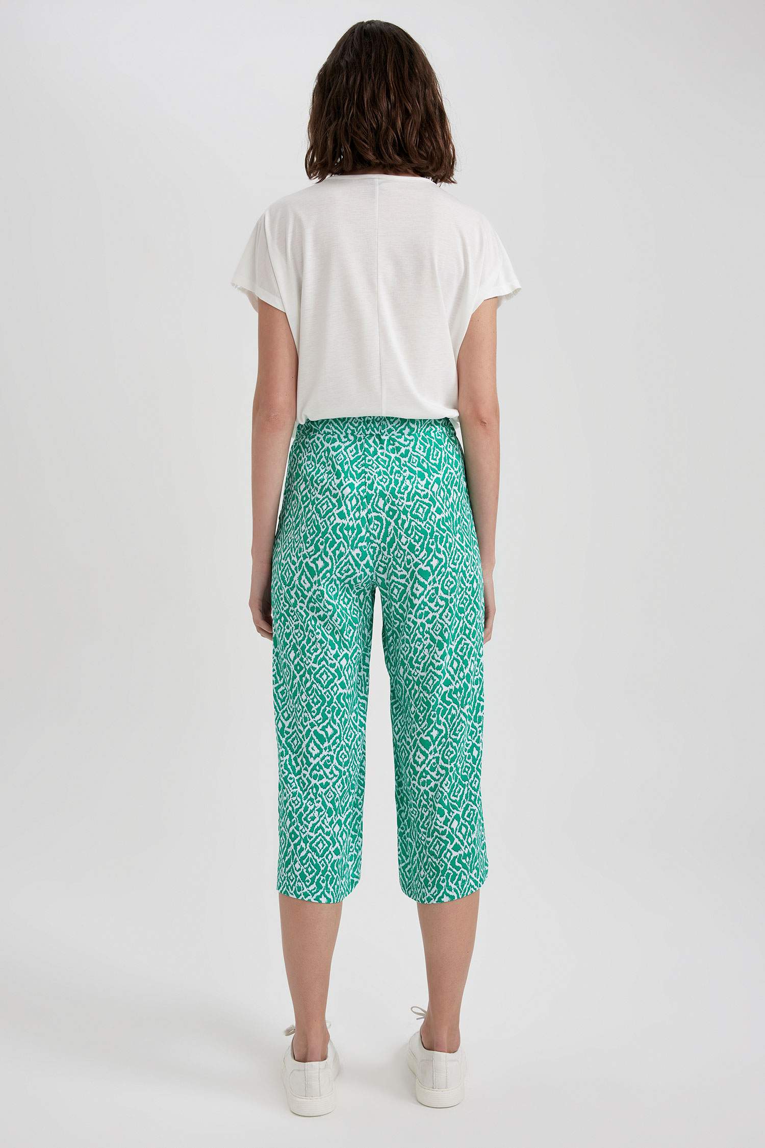 Capri Wide Leg Viscose Capri