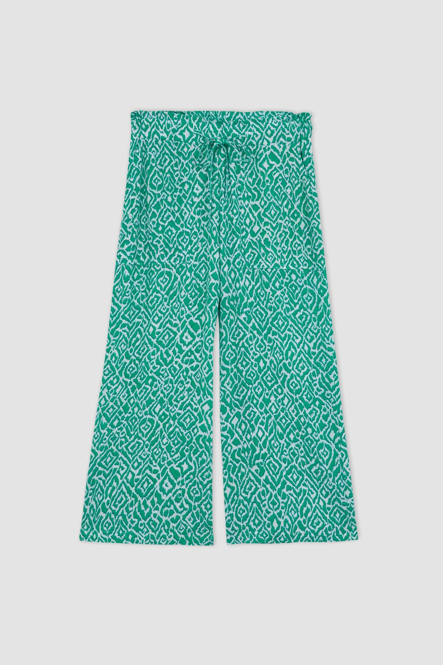 Capri Wide Leg Viscose Capri