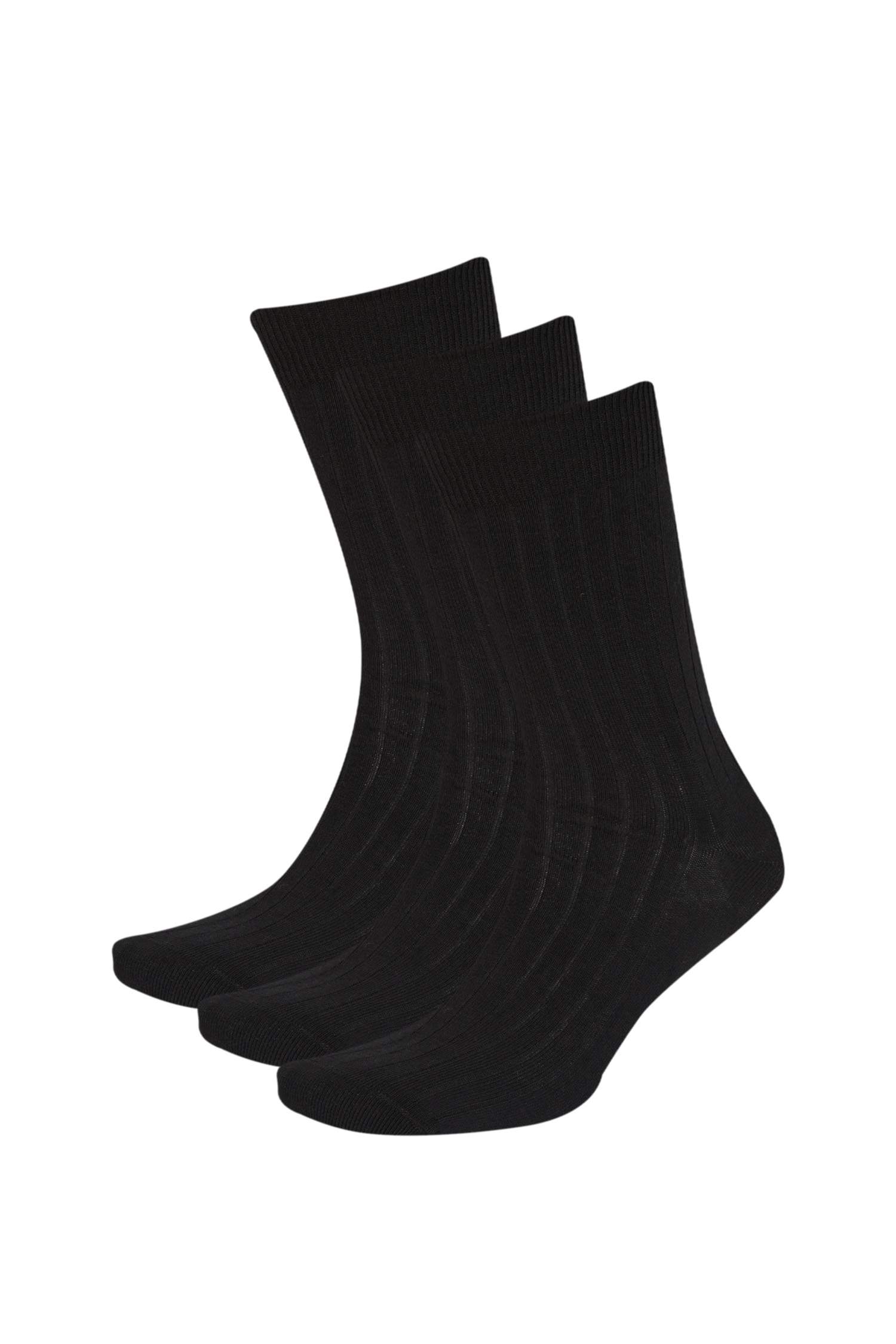 Erkek Pamuklu Uzun Çorap