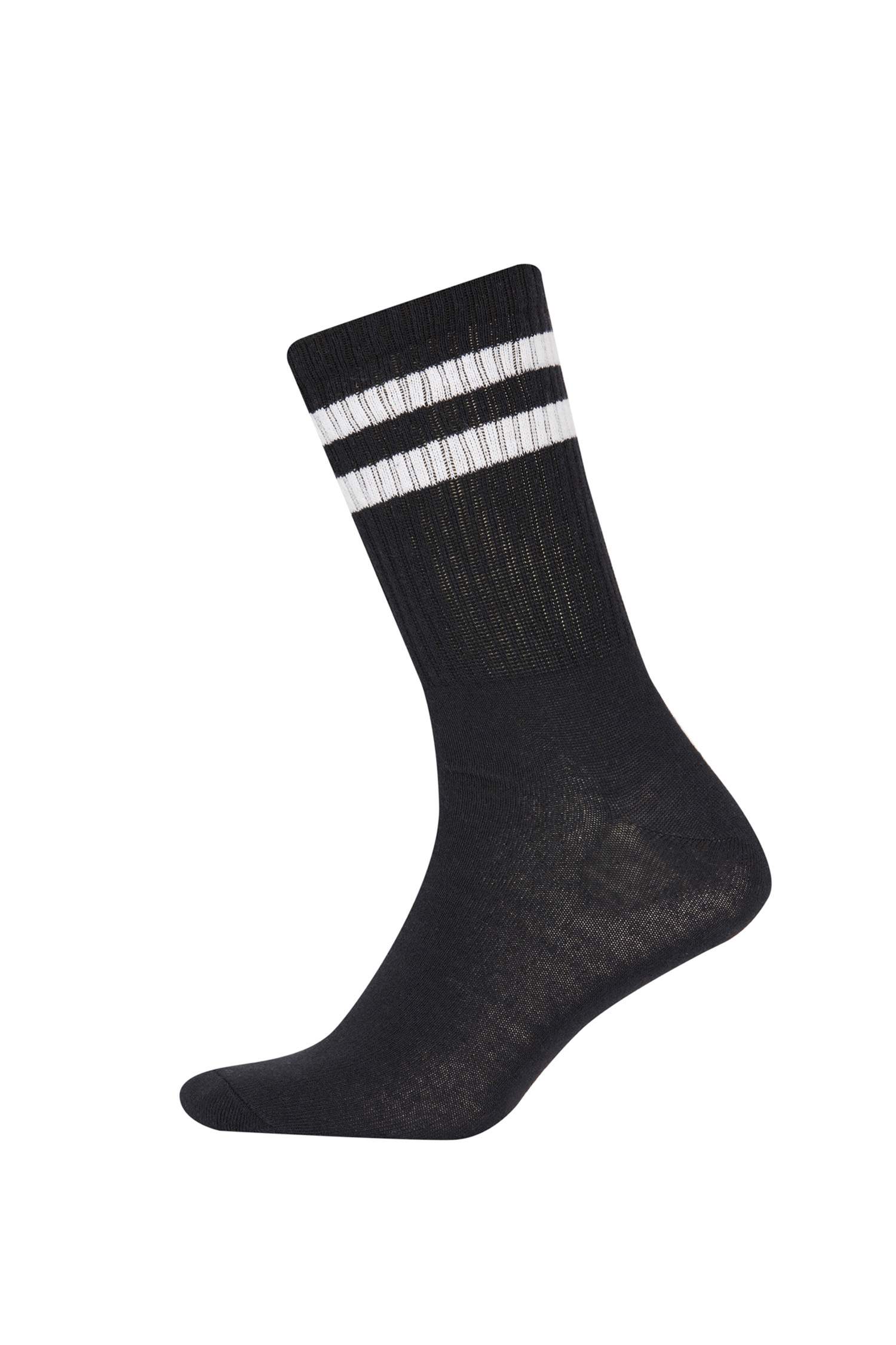 جوارب طويل قطن - 5 قطع