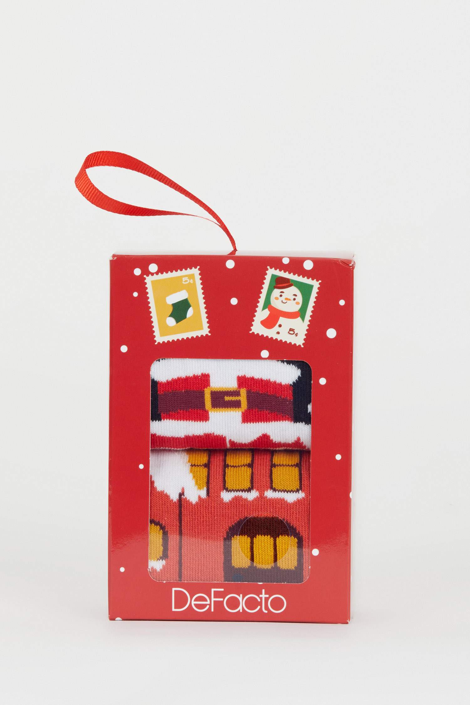 Chaussettes Longues Coton à Thème de Noël pour Homme - 2 Paires