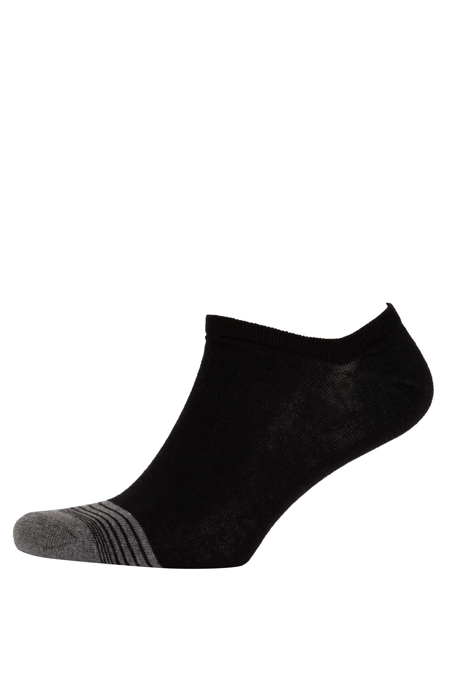 Erkek 5'li Pamuklu Sneaker Çorap