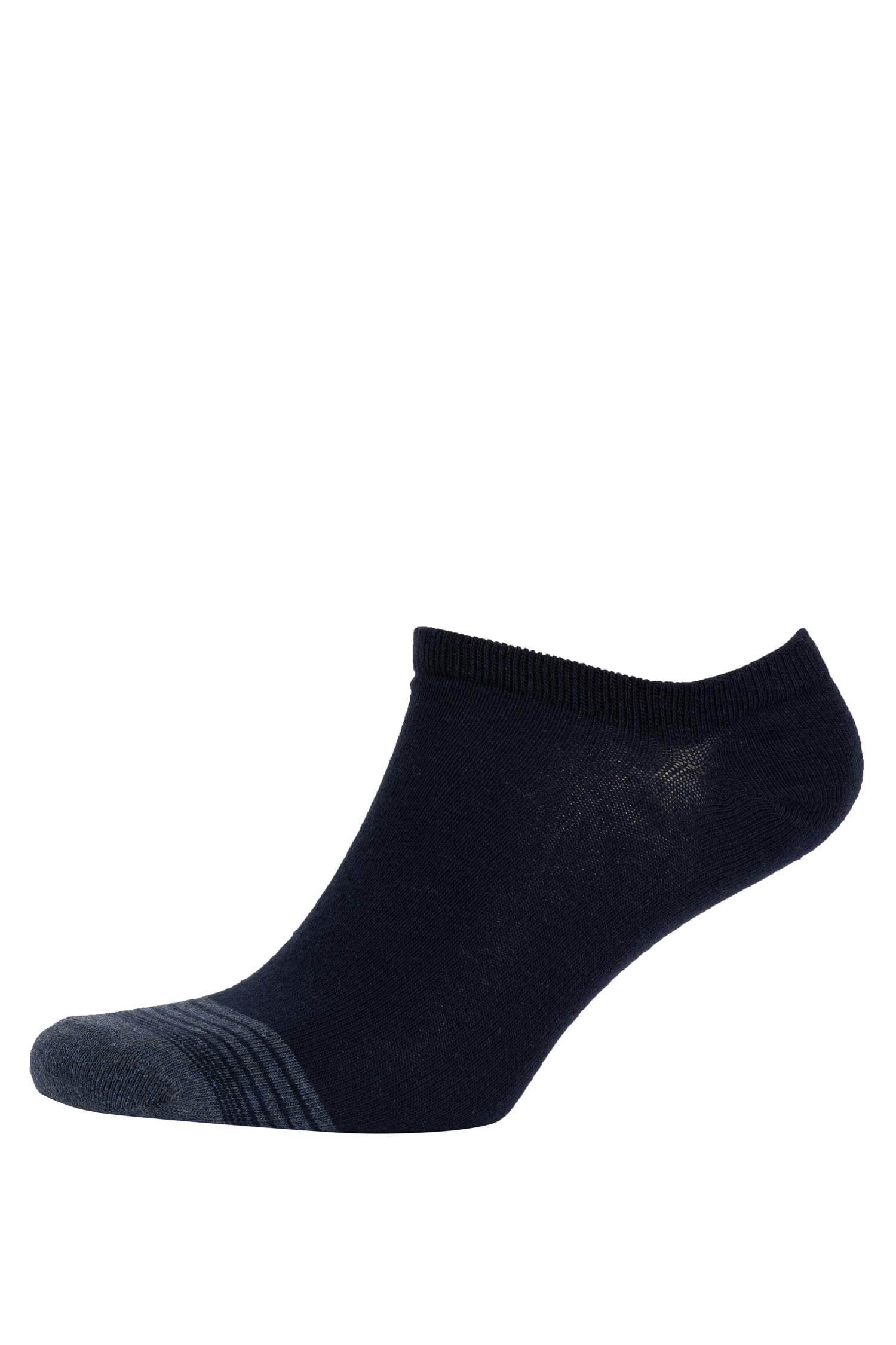 Erkek 5'li Pamuklu Sneaker Çorap