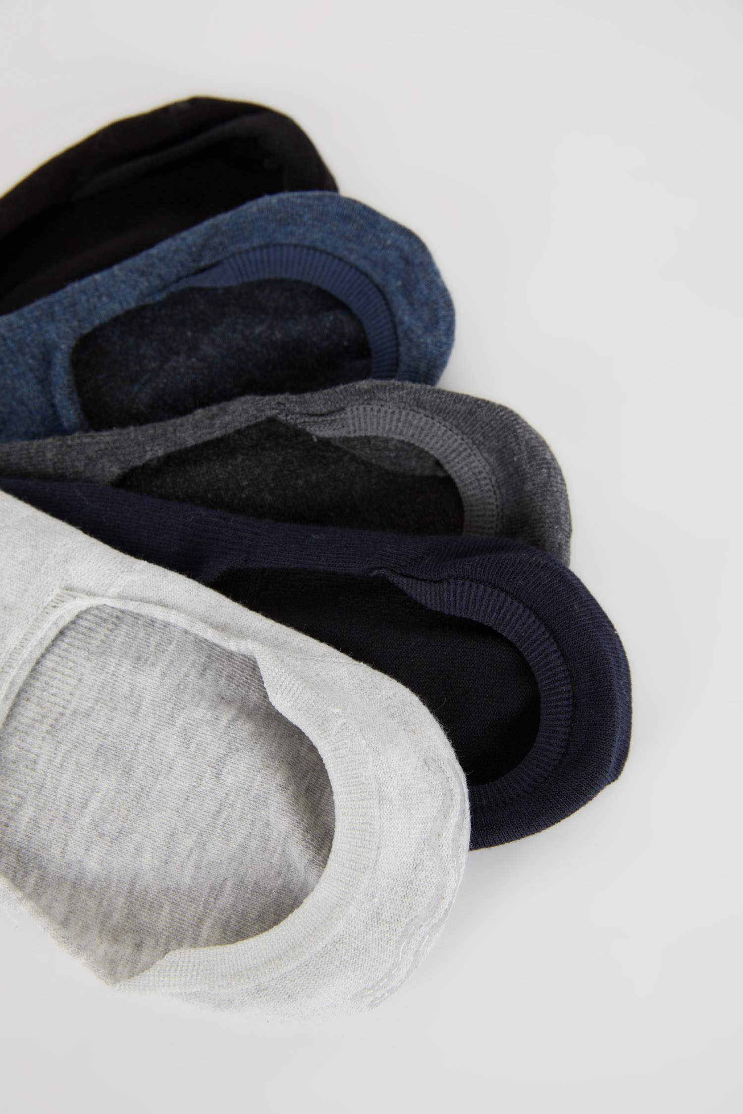 Erkek 5'li Pamuklu Babet Çorap