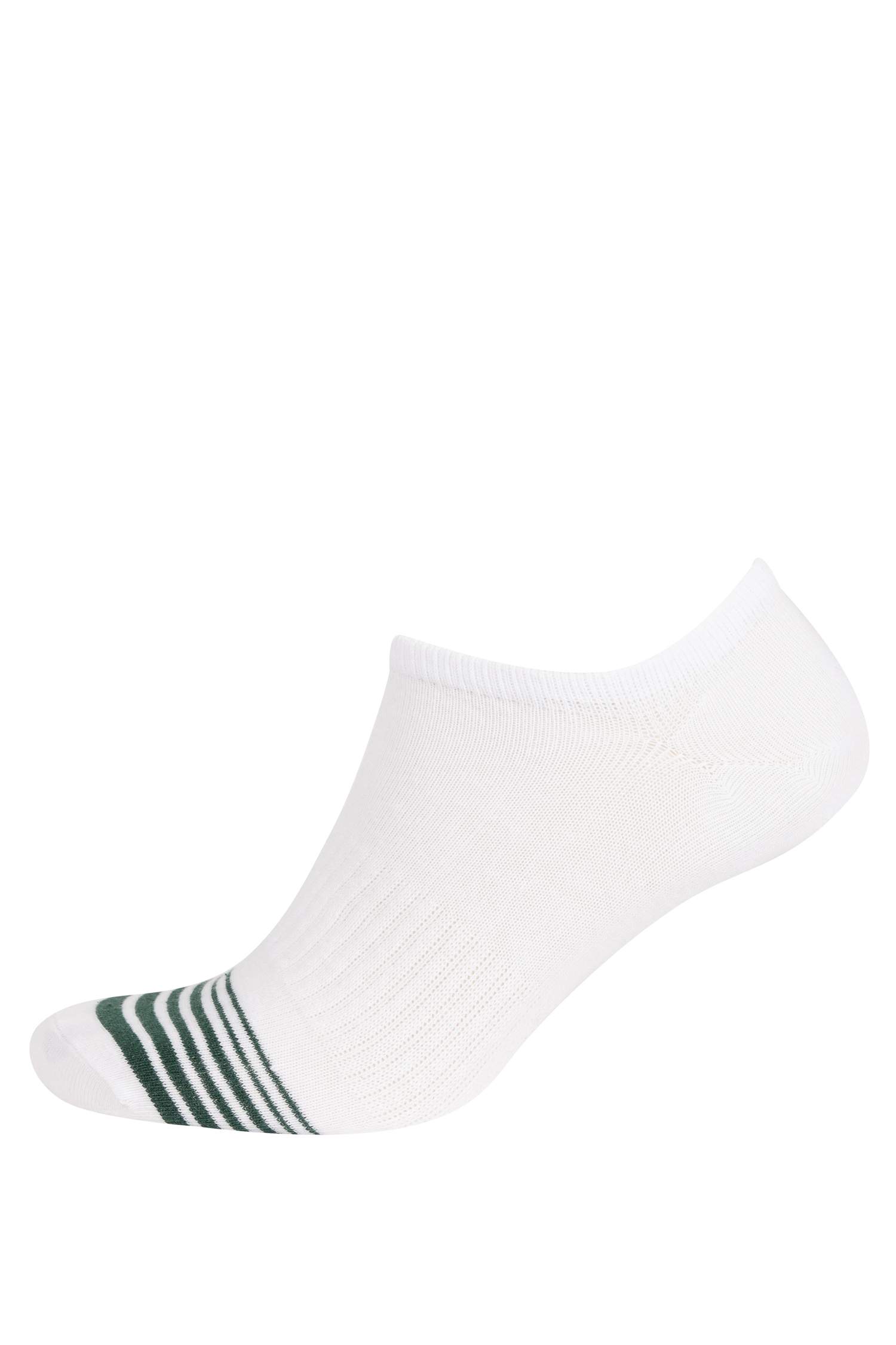 Erkek 3'lü Pamuklu Kısa Spor Çorap