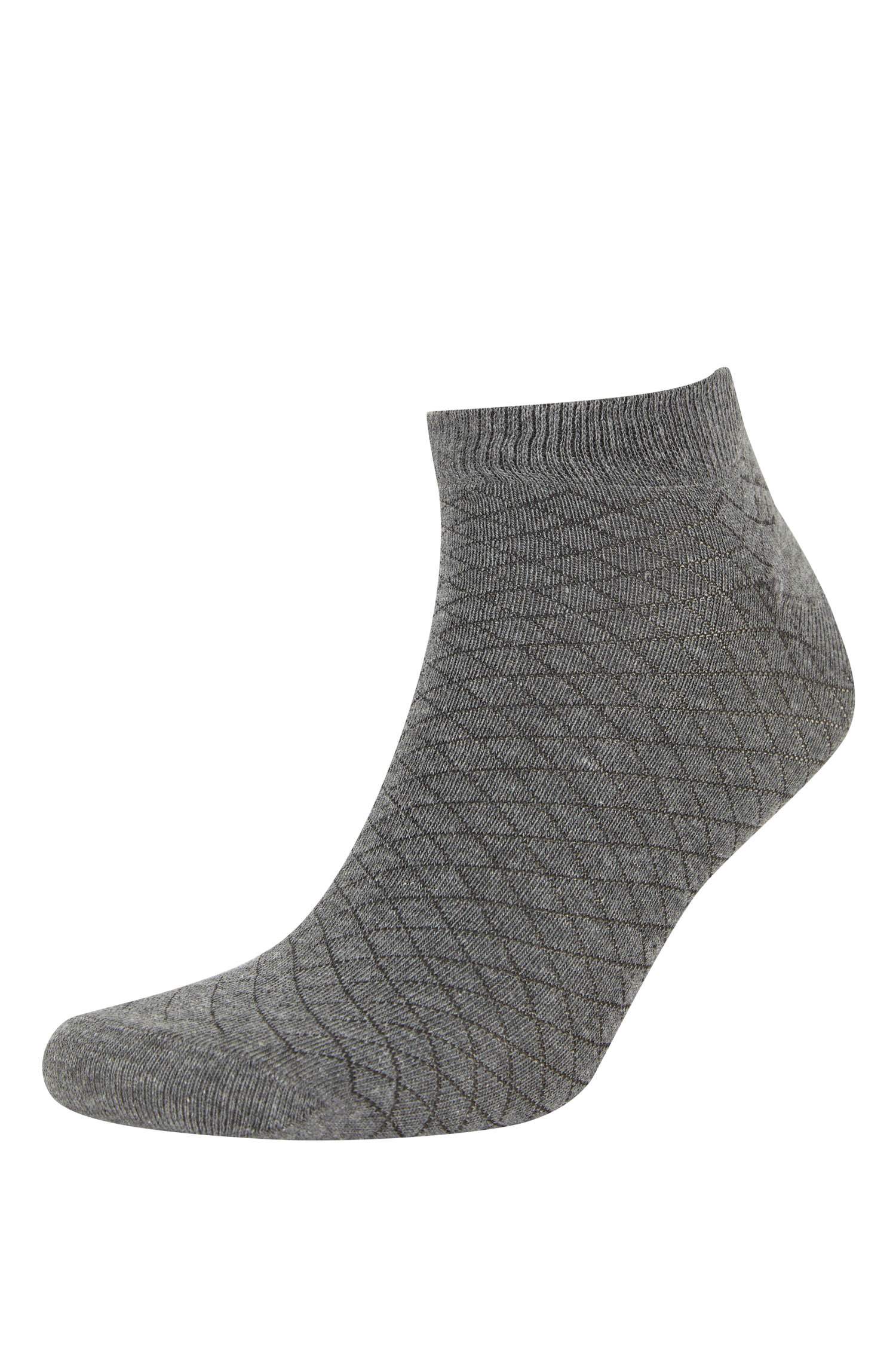 Chaussettes Pantoufles Coton pour Homme - 5 Paires