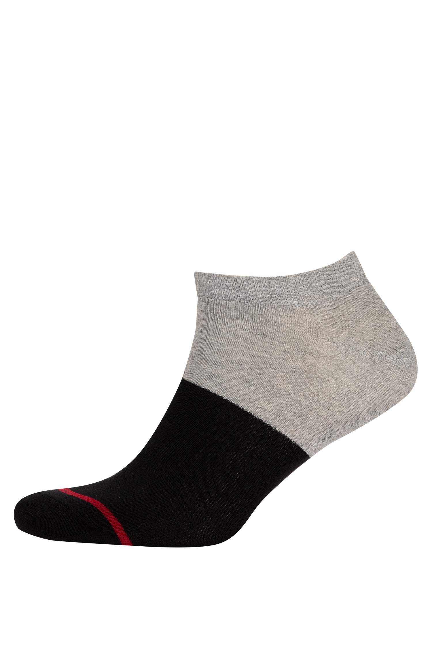 Erkek 3'lü Pamuklu Patik Çorap