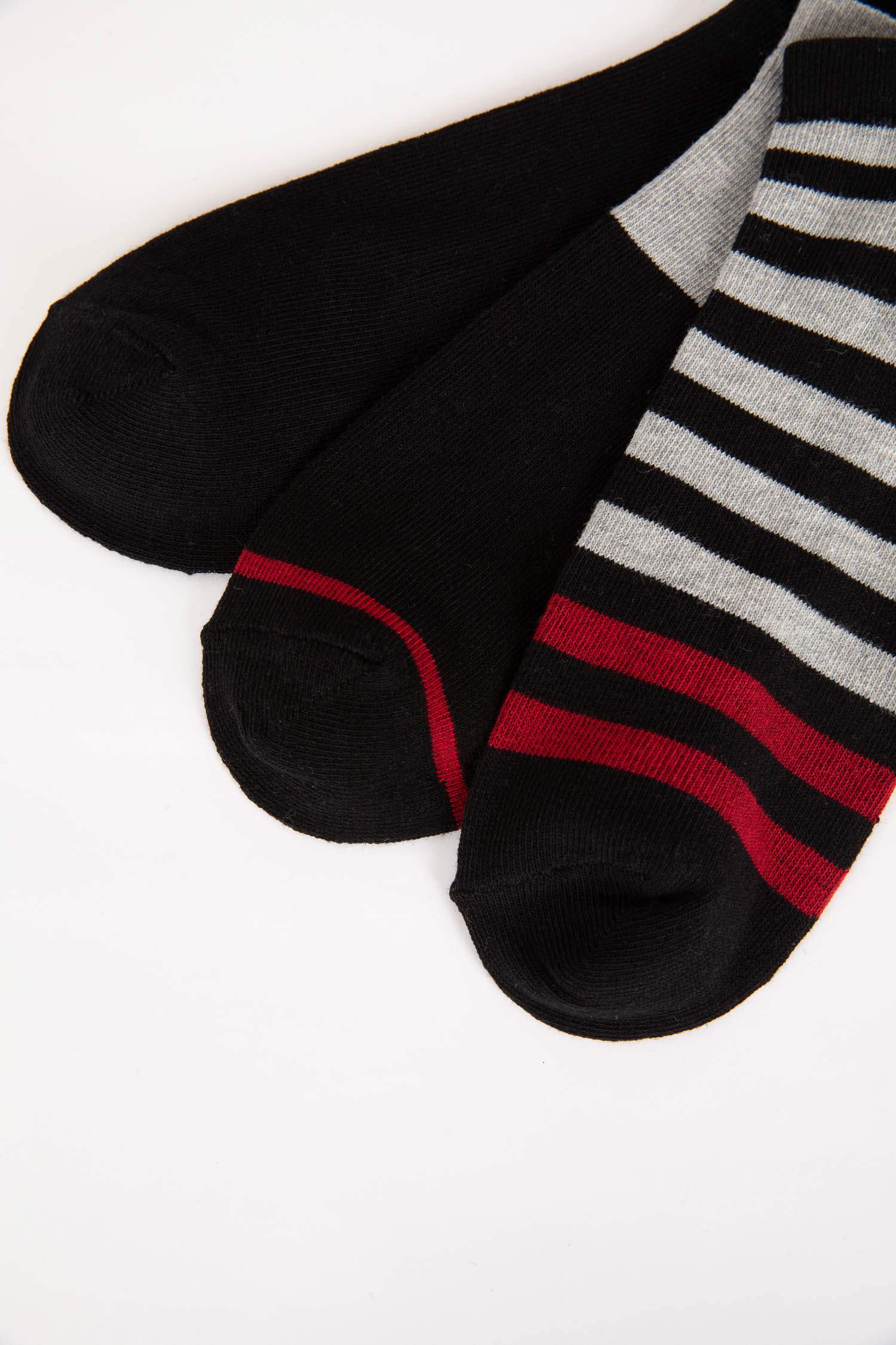 Erkek 3'lü Pamuklu Patik Çorap