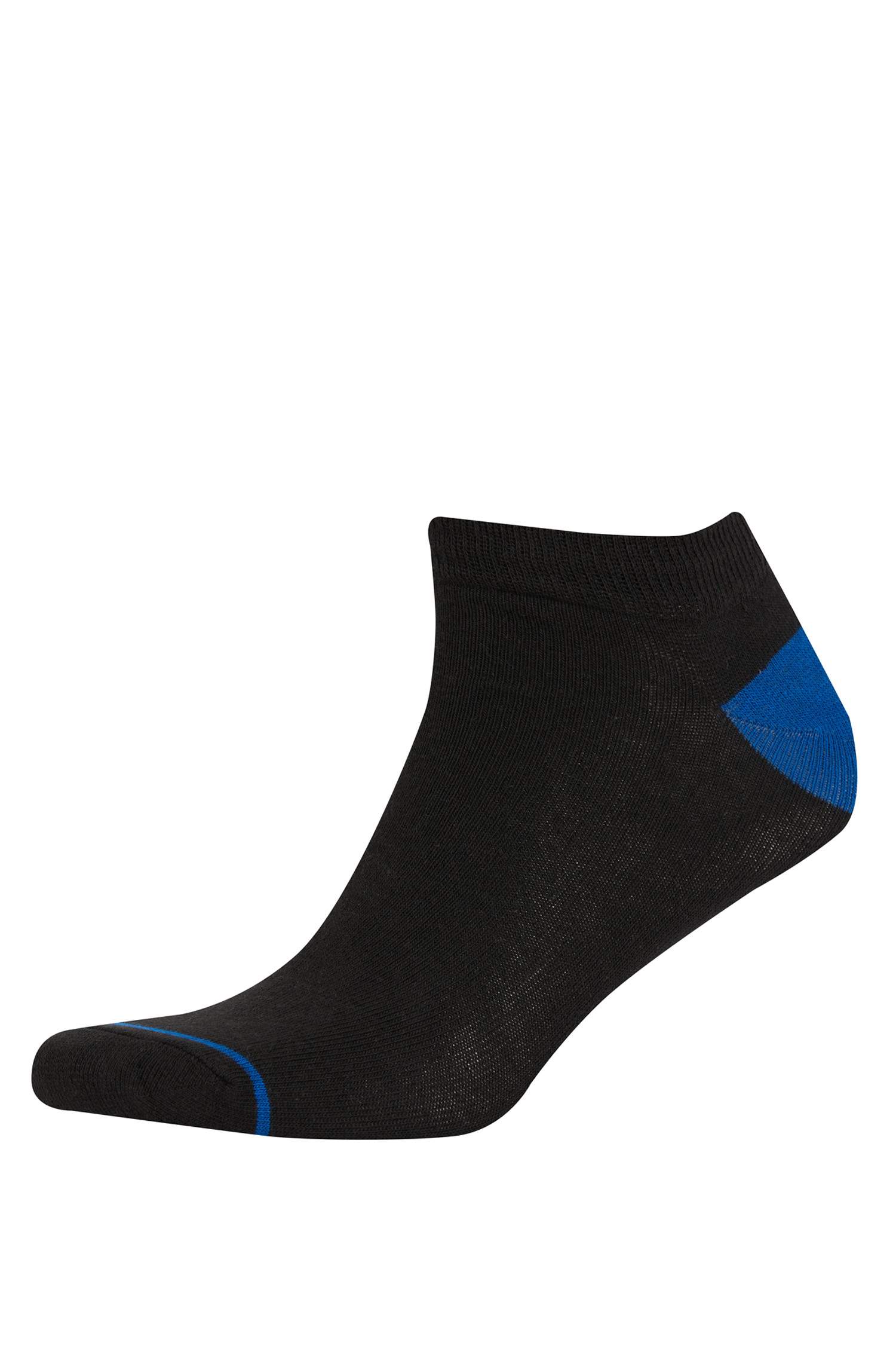 Erkek 5'li Pamuklu Patik Çorap