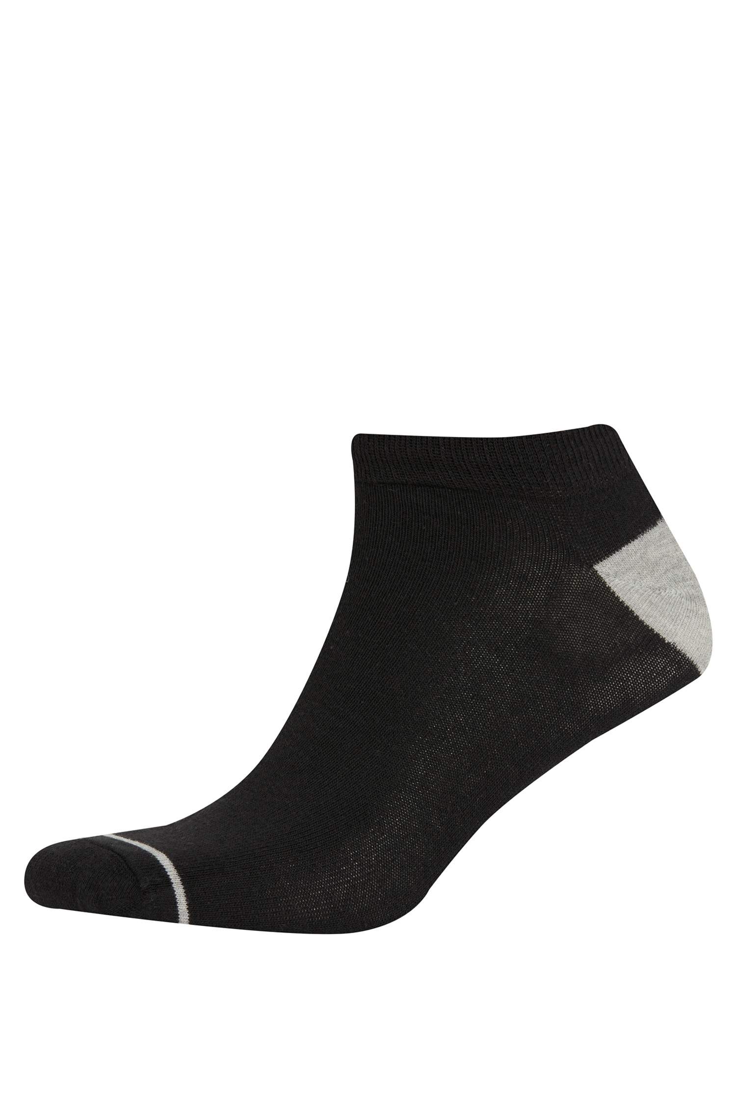 Erkek 5'li Pamuklu Patik Çorap