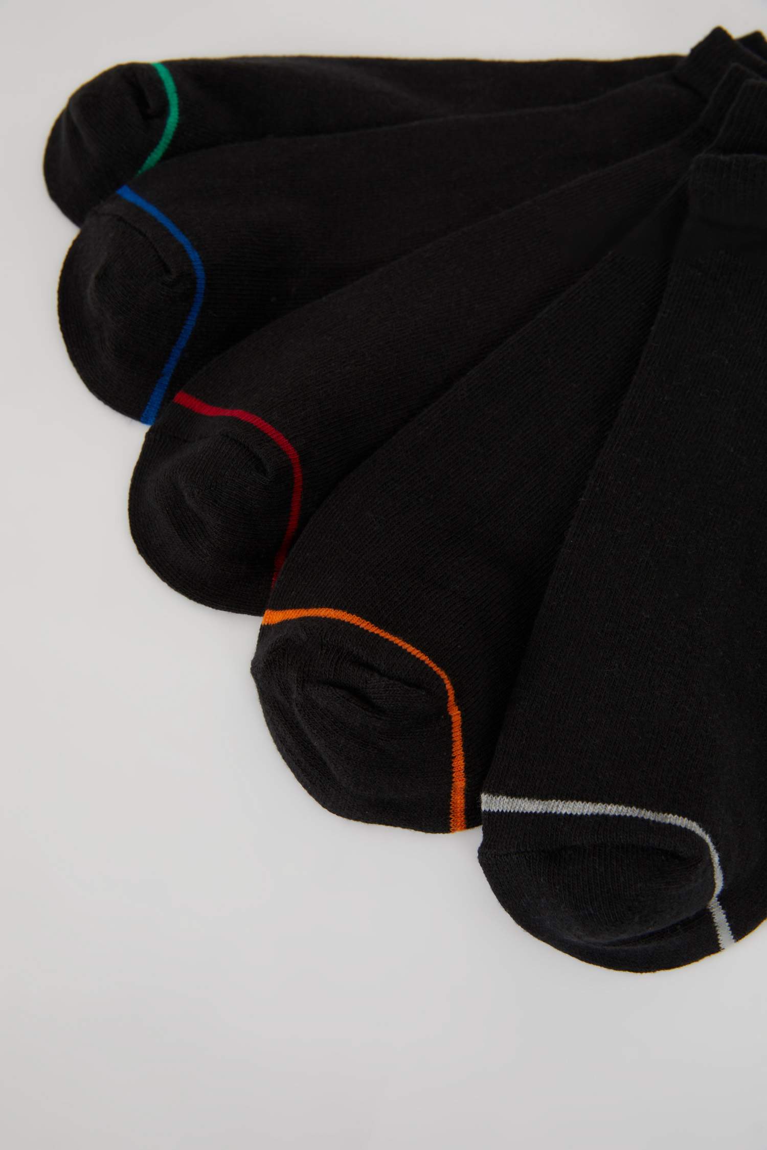 Erkek 5'li Pamuklu Patik Çorap