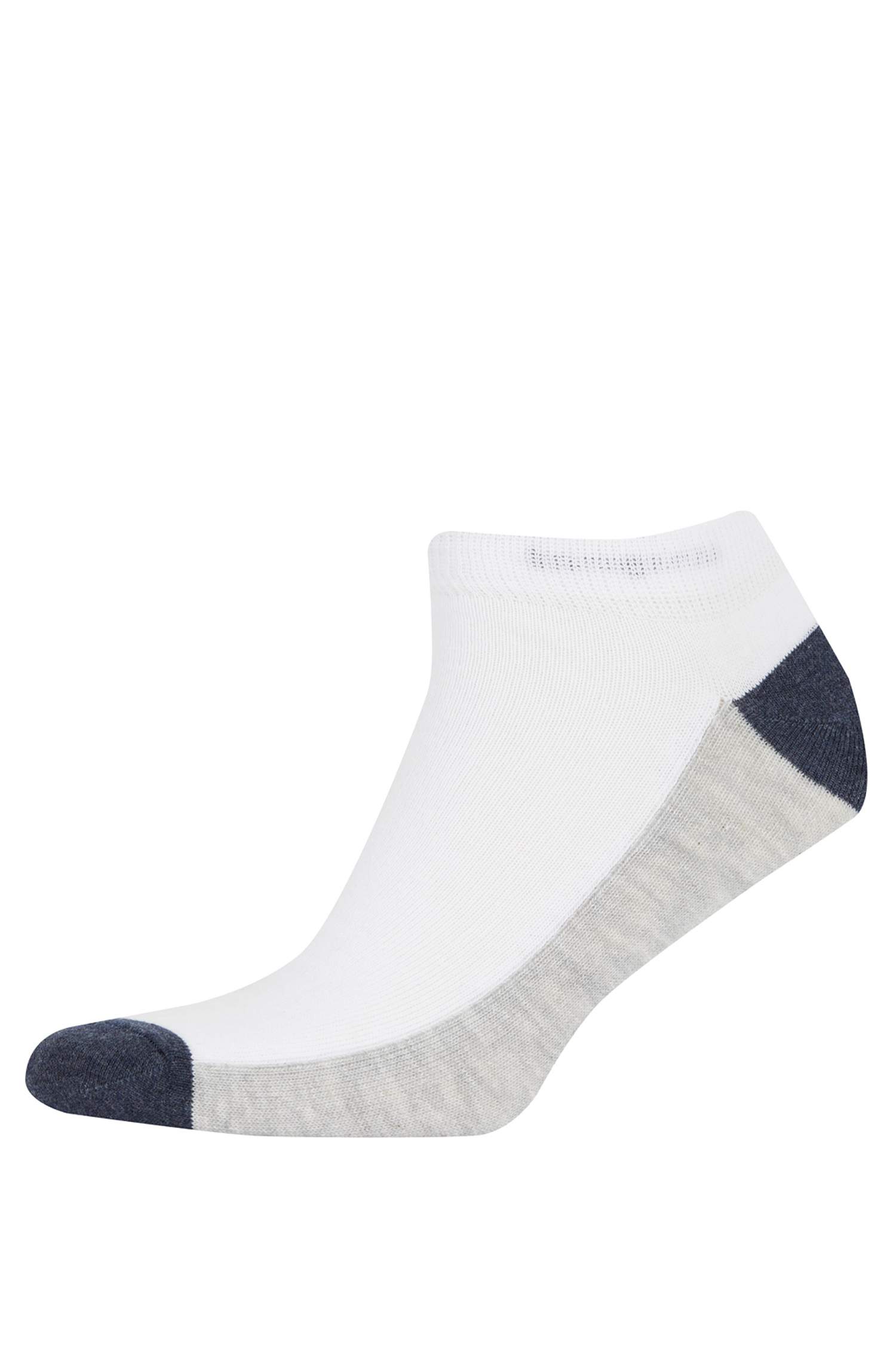 Erkek 5'li Pamuklu Patik Çorap