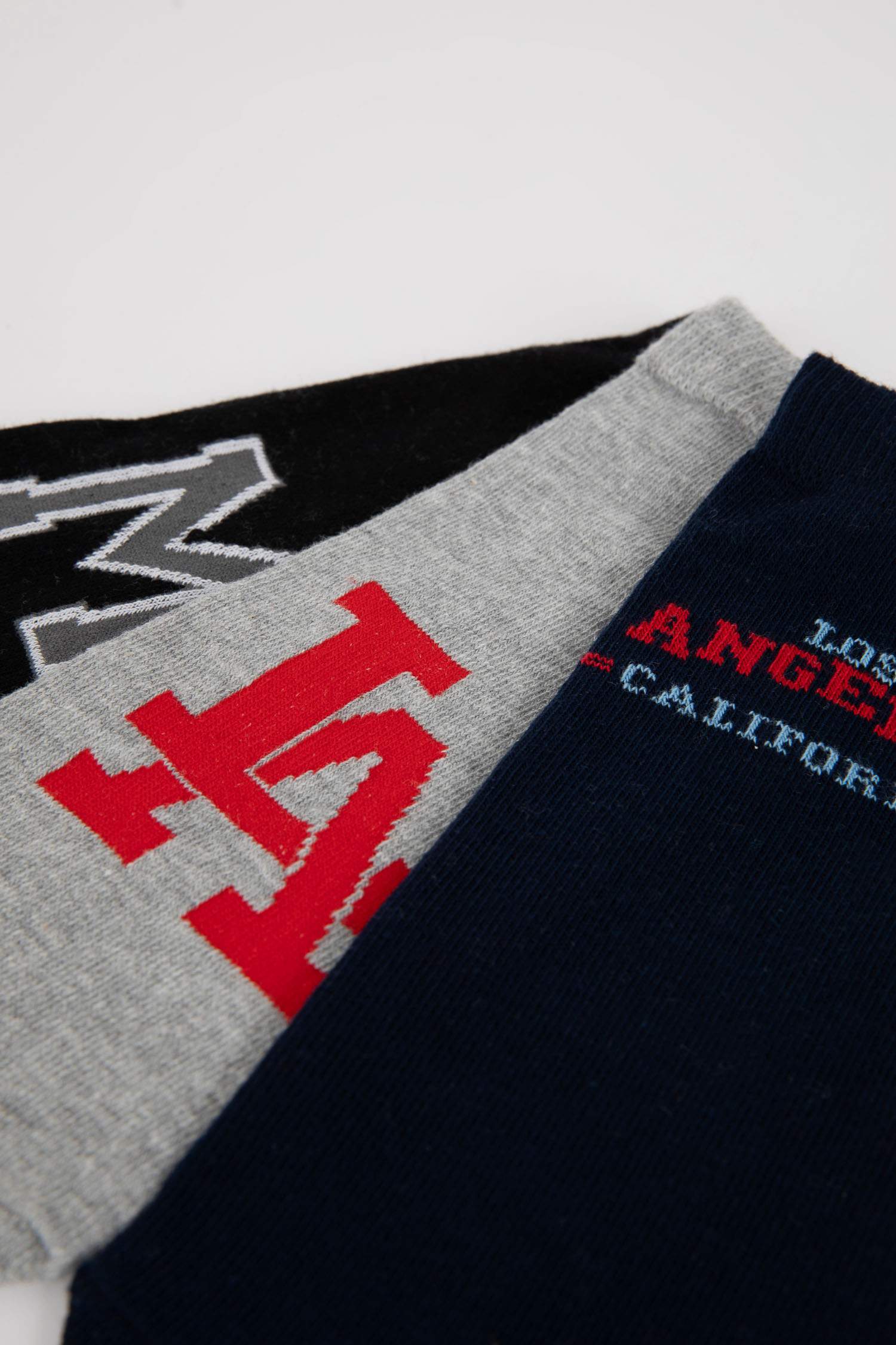 جوارب قصيرة قطن - 3 قطع