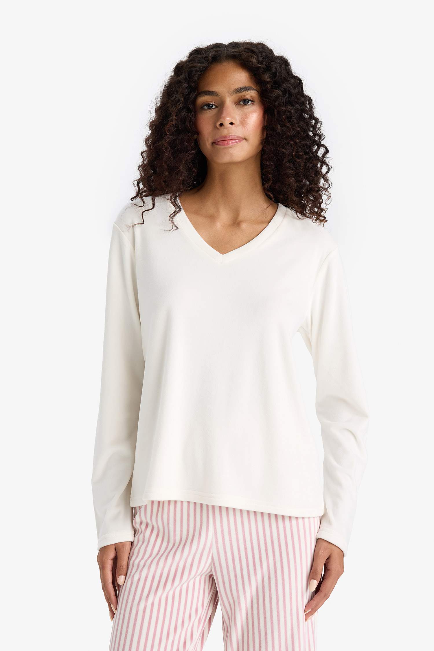 Fall in Love Regular Fit Velour 2 Piece Set