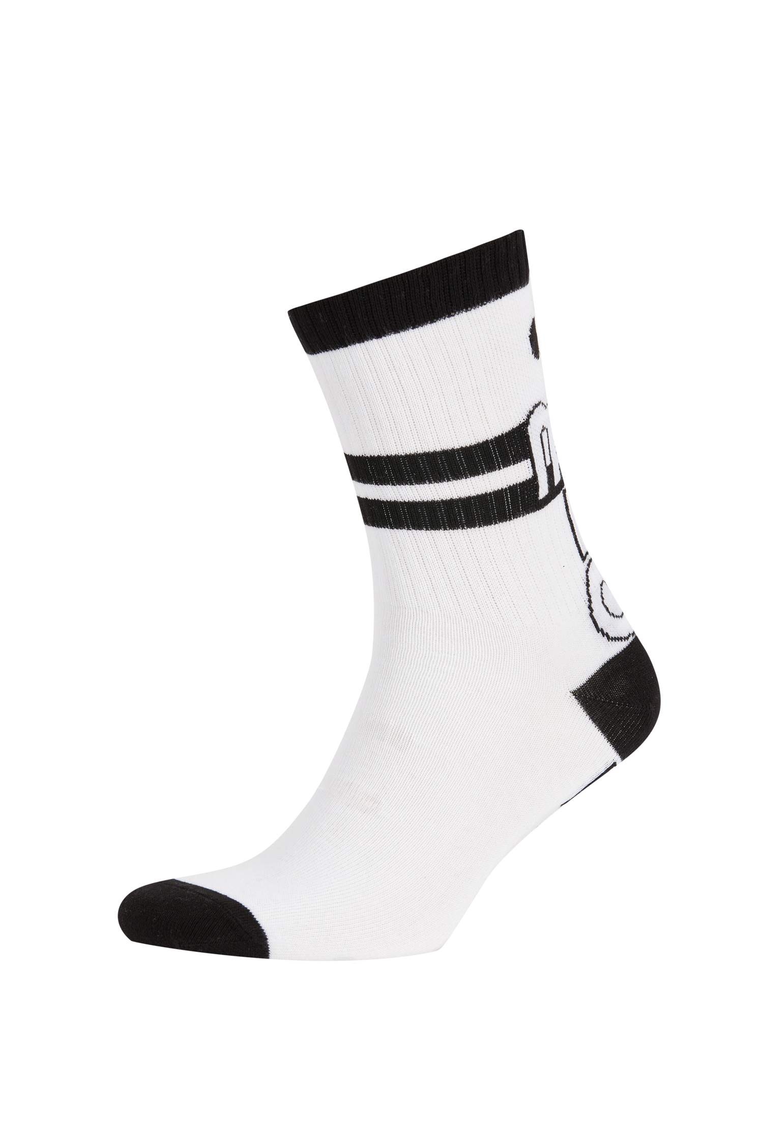 Kadın Disney Mickey & Minnie 2'li Pamuklu Uzun Çorap