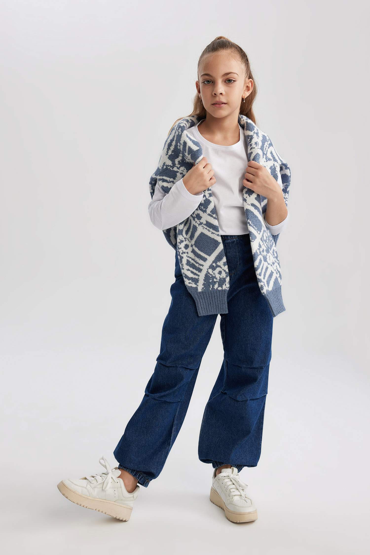 Брюки джоггеры для девочек