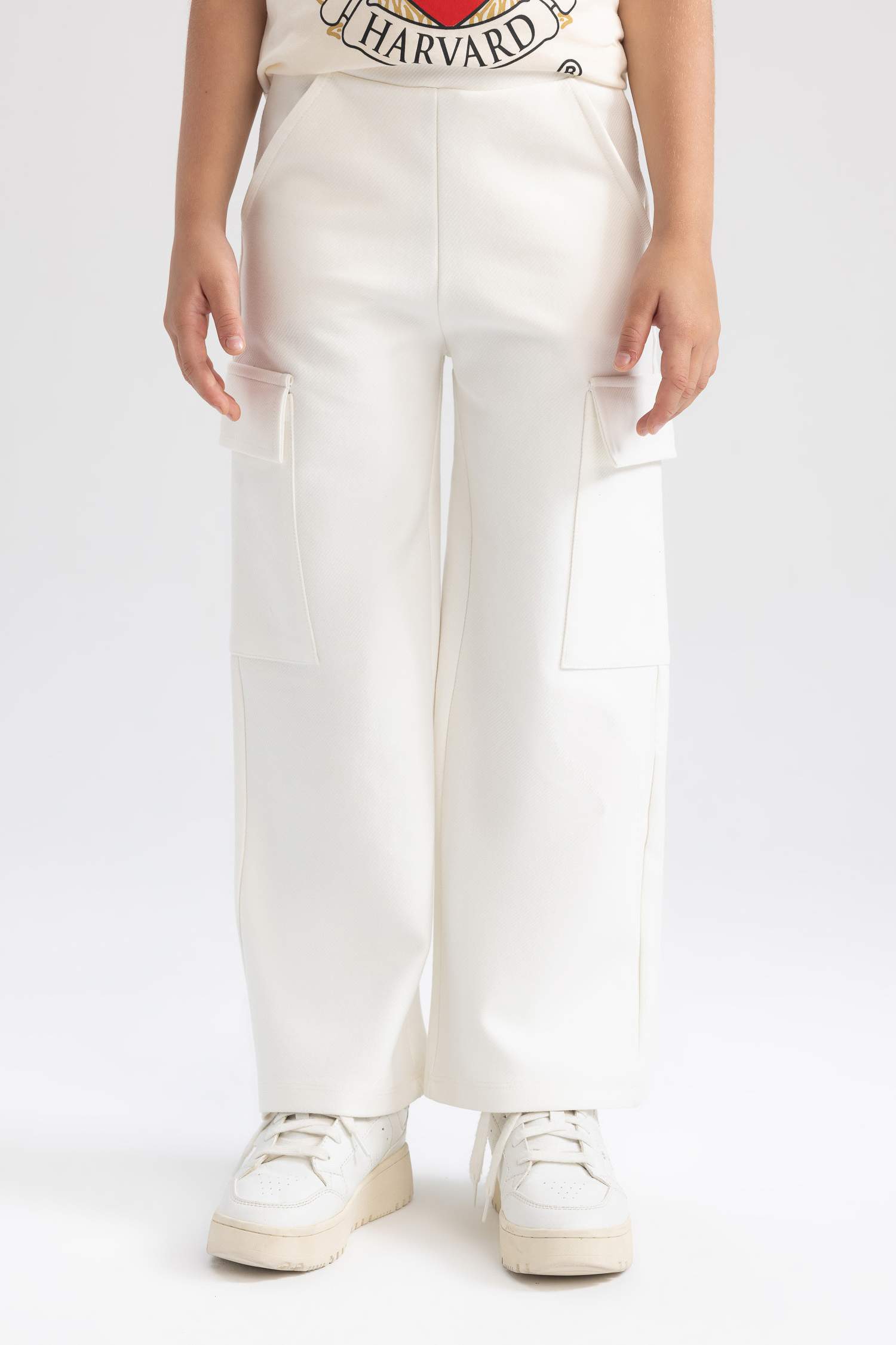 Girl Cargo Pocket Trousers