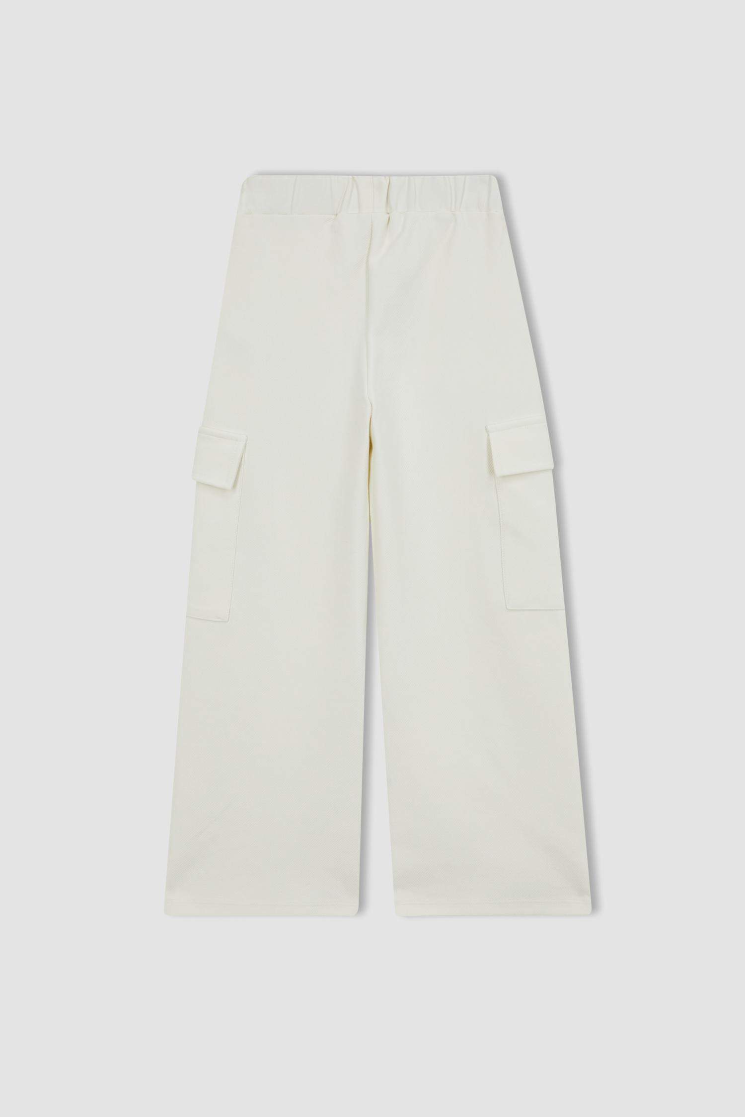 Girl Cargo Pocket Trousers